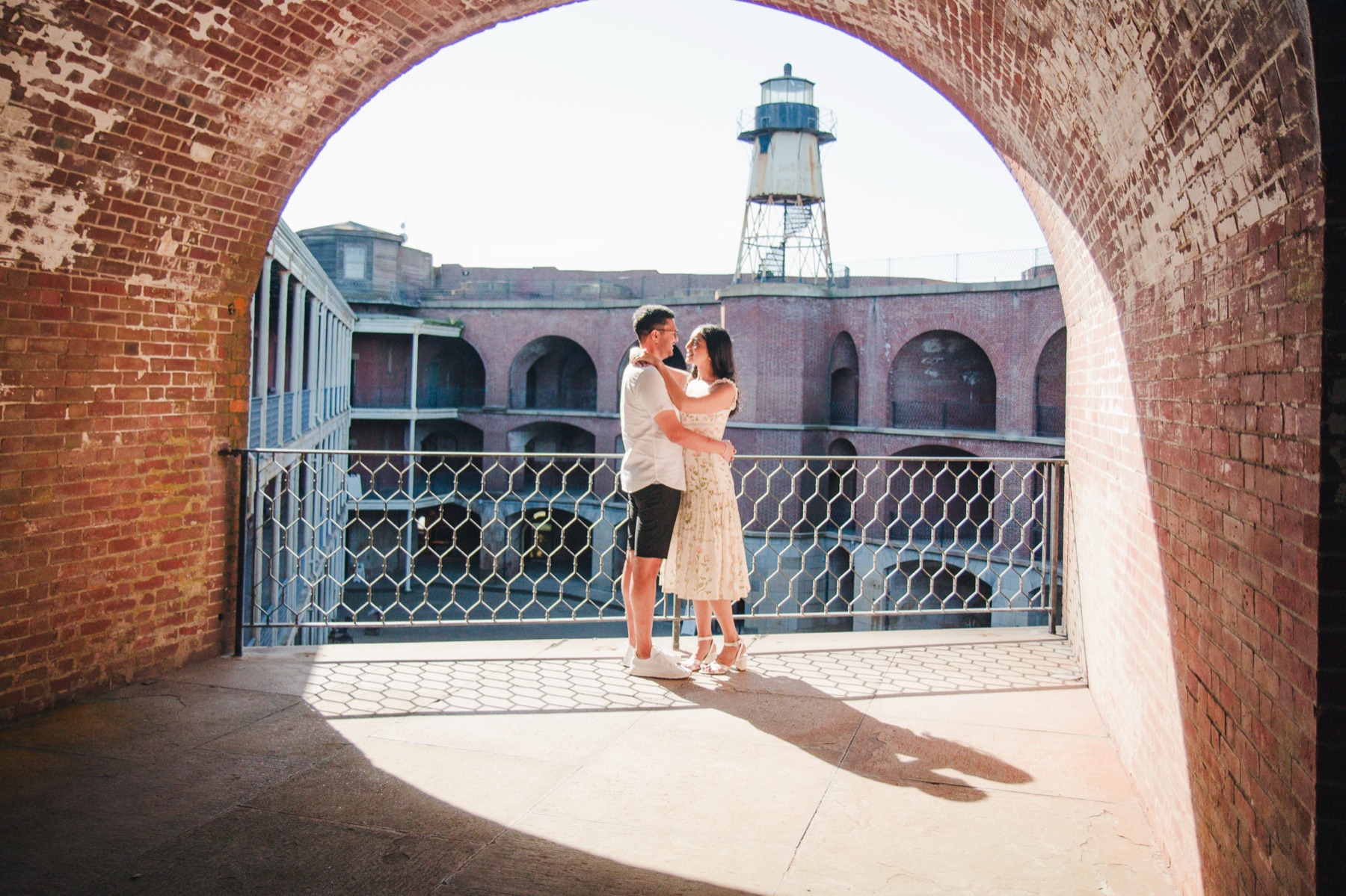 Ayushi and Aakash — A Fort Point Engagement Session
