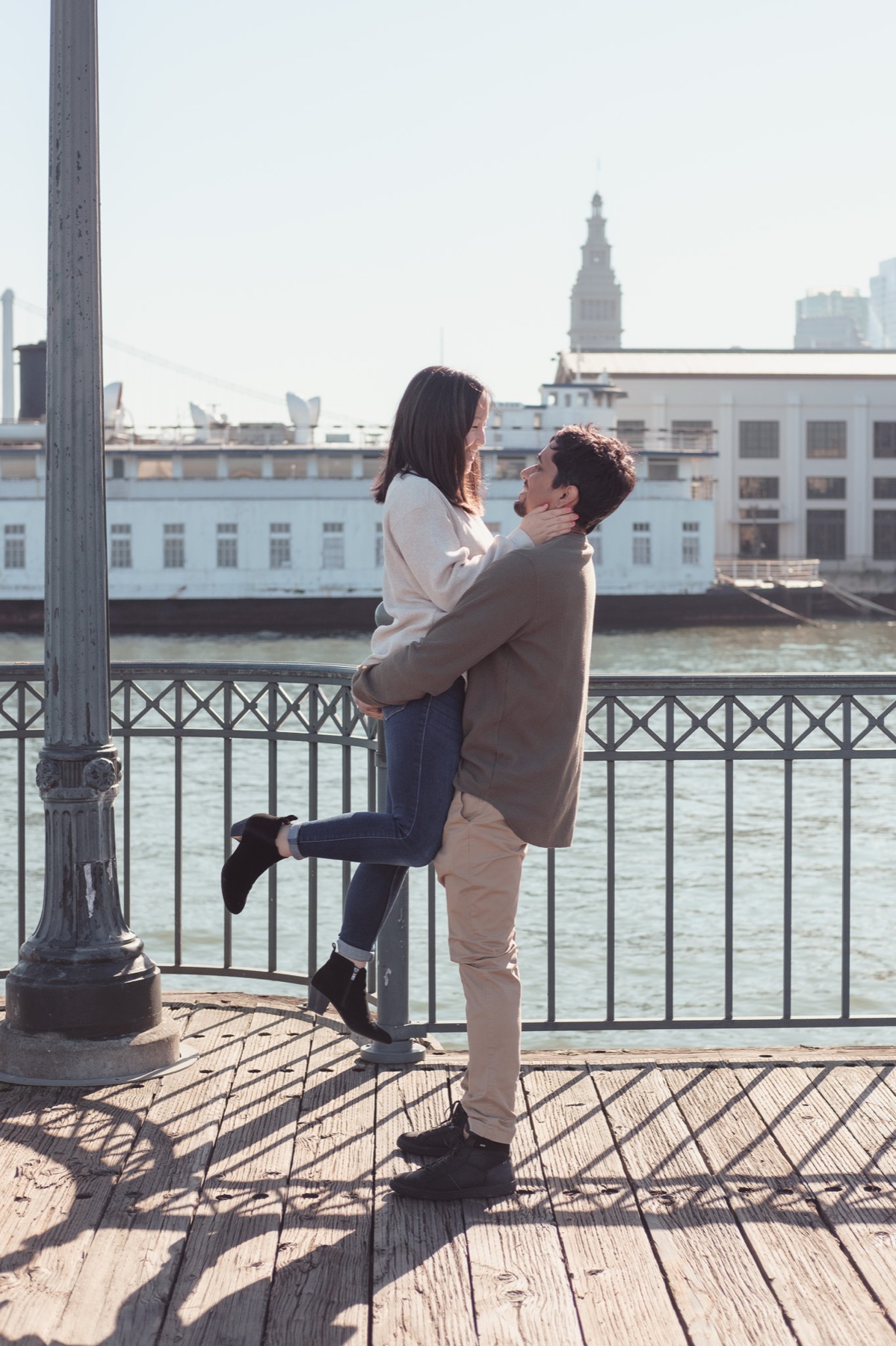 Couple sharing a quiet moment at their Bay Area wedding — photography by Matt Dea