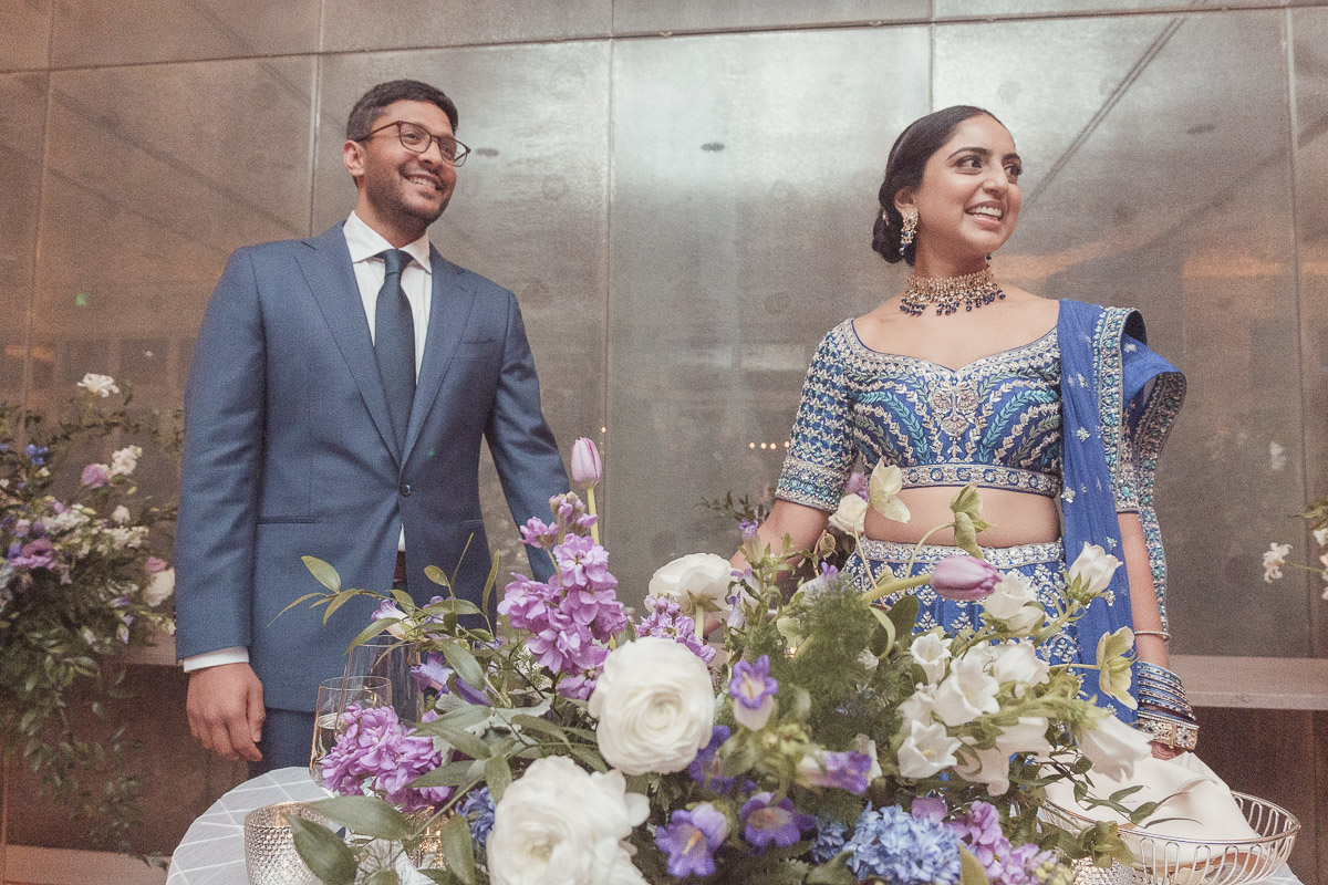 Wedding couple at their San Francisco wedding ceremony — photography by Matt Dea