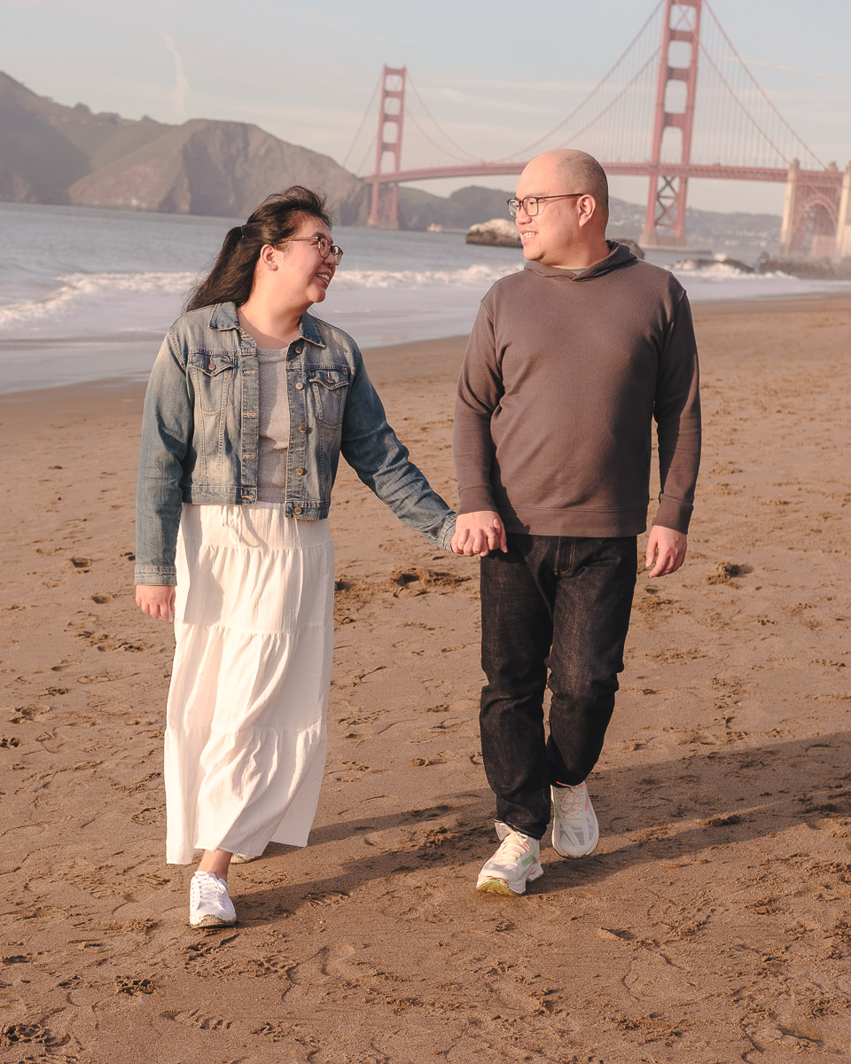 Engagement portrait in San Francisco — photography by Matt Dea