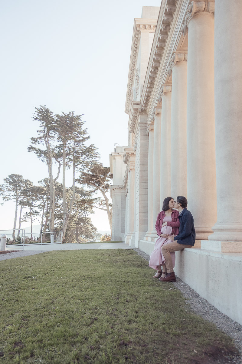 Engagement portraits at Sutro Baths, San Francisco — photography by Matt Dea