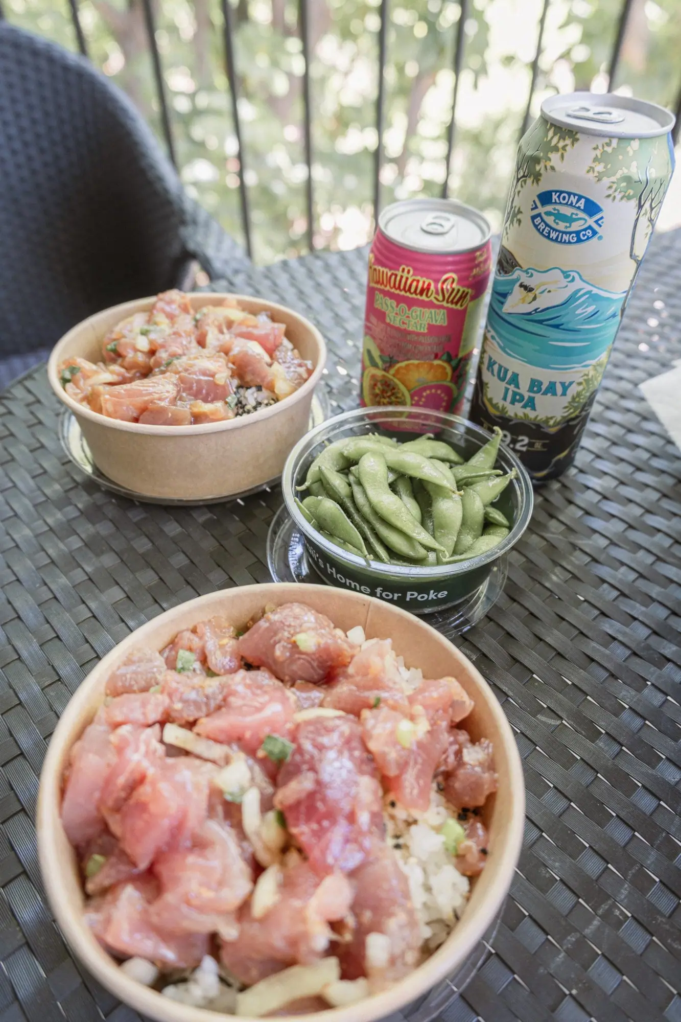 Photo from Later, we grabbed poke bowls from Foodland, a must-stop for fresh, flavorful, and affordable local food, Big Island, HI