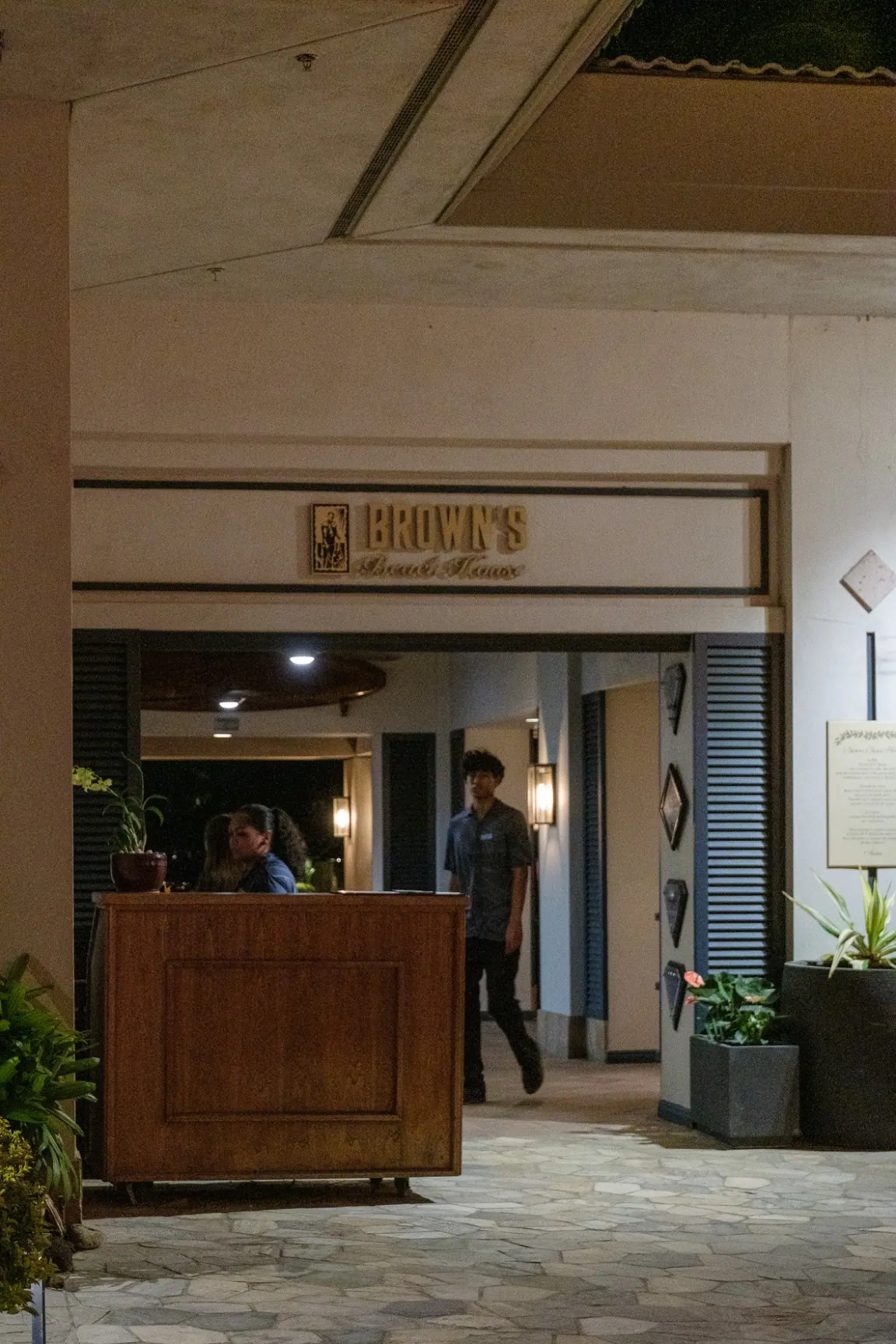 Photo from Dinner was at the on-site Brown’s Beach House, where we dined on fresh seafood under tiki torches with…, Big Island, HI