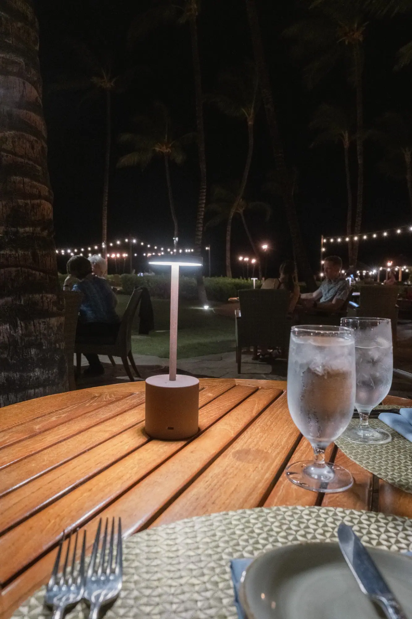 Photo from Dinner was at the on-site Brown’s Beach House, where we dined on fresh seafood under tiki torches with…, Big Island, HI
