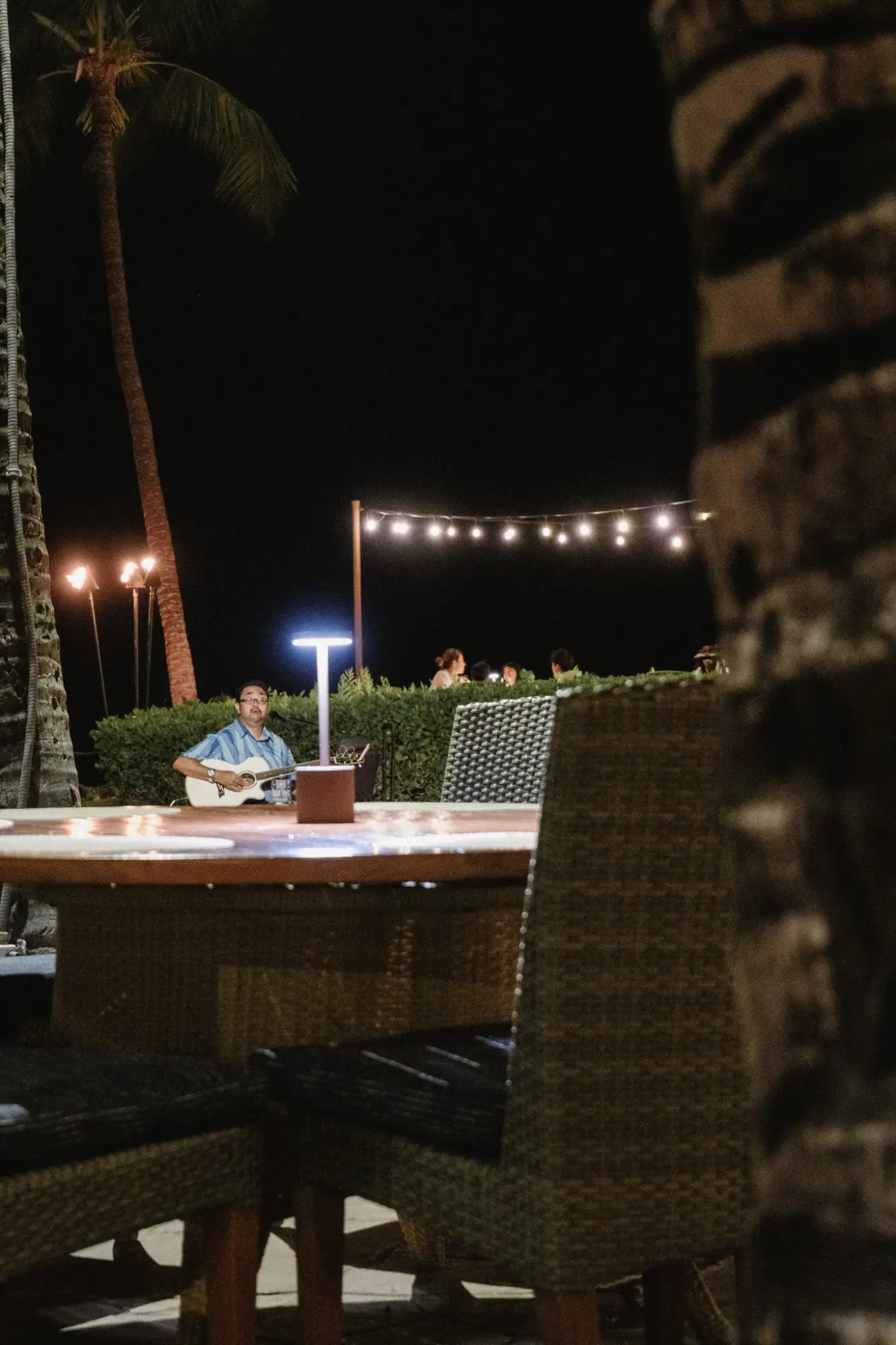Photo from Dinner was at the on-site Brown’s Beach House, where we dined on fresh seafood under tiki torches with…, Big Island, HI