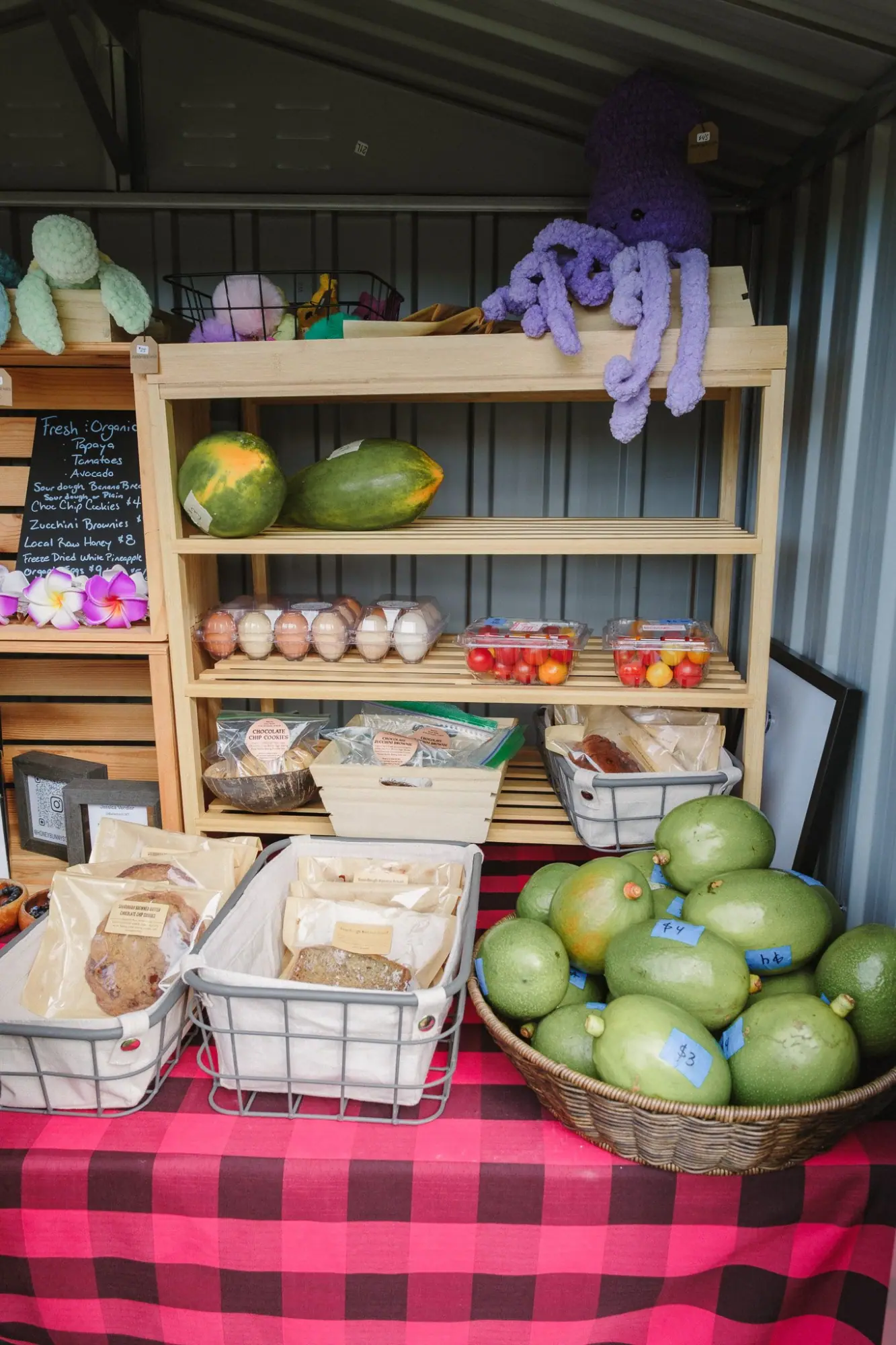 Photo from Near Akaka Falls, we found a charming roadside stand selling baked goods—completely unmanned with a Venmo…, Big Island, HI