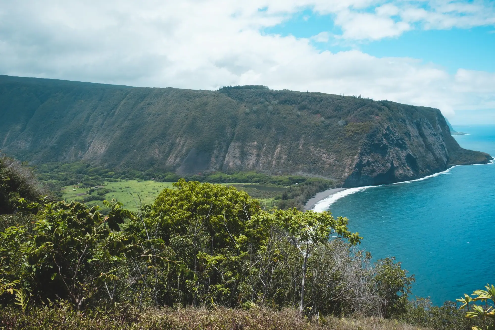 Photo from Before heading back, we stopped at the Waipio Valley Lookout, where the panoramic view of cliffs, jungle,…, Big Island, HI