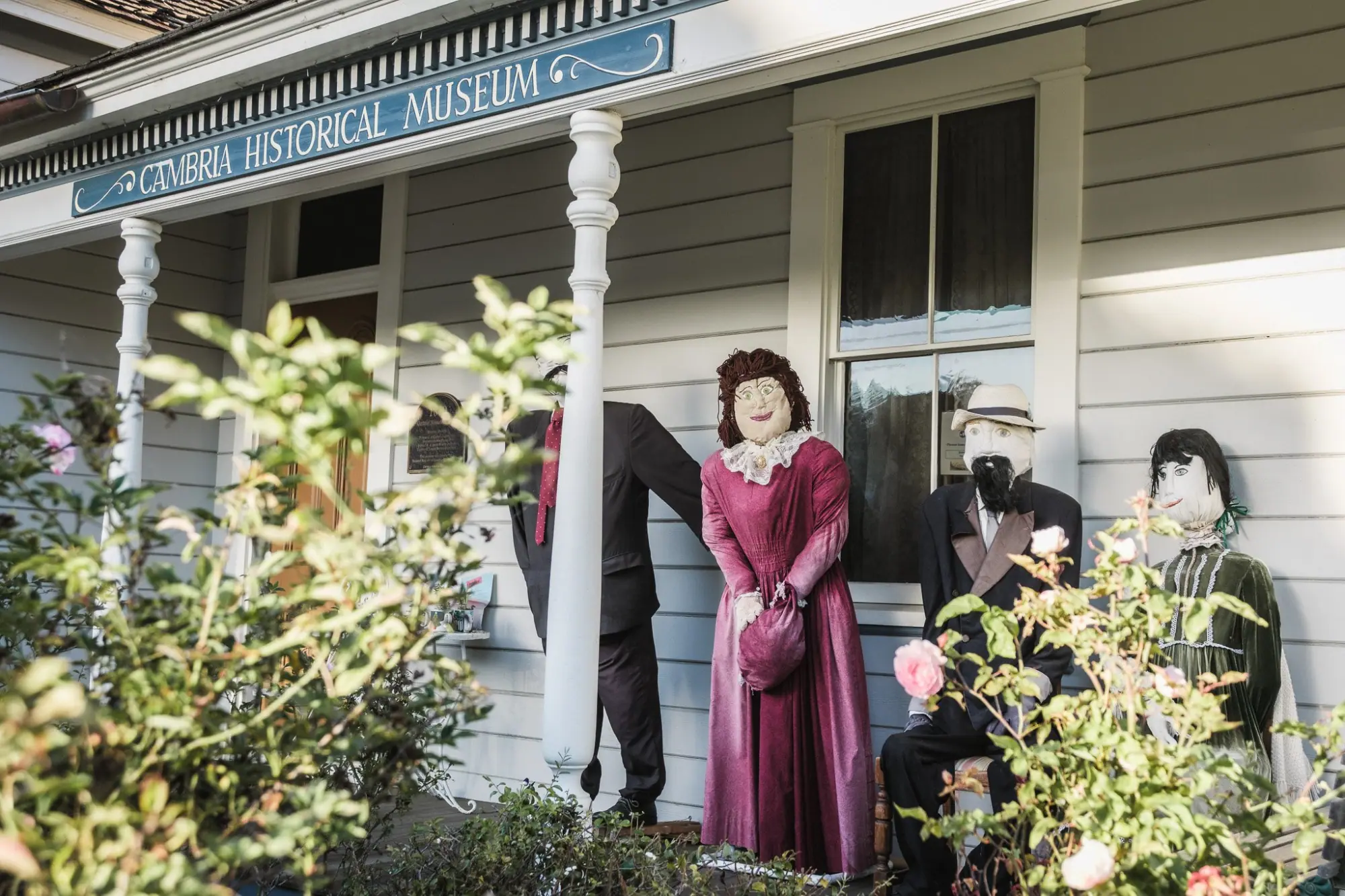 Photo from After settling in, we wandered downtown Cambria, which was buzzing with a scarecrow contest — local…, Central Coast, CA