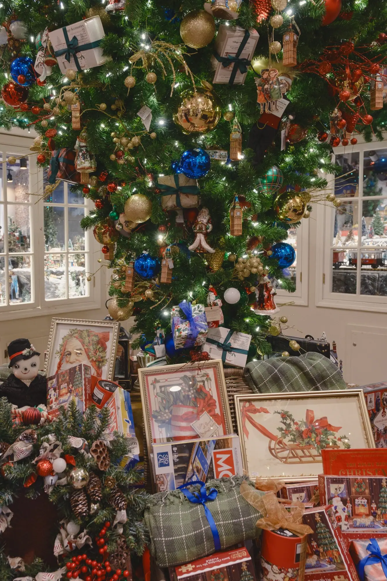Photo from Afterward, we stopped by the Cambria Nursery & Florist, which was already decked out for Christmas, Central Coast, CA