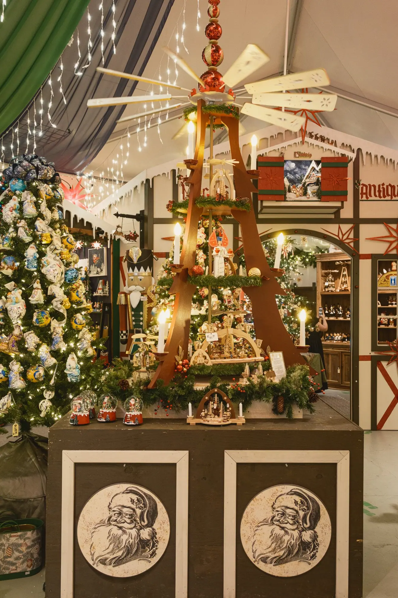 Photo from Afterward, we stopped by the Cambria Nursery & Florist, which was already decked out for Christmas, Central Coast, CA