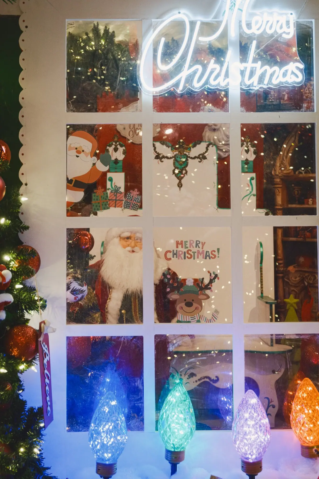 Photo from Afterward, we stopped by the Cambria Nursery & Florist, which was already decked out for Christmas, Central Coast, CA