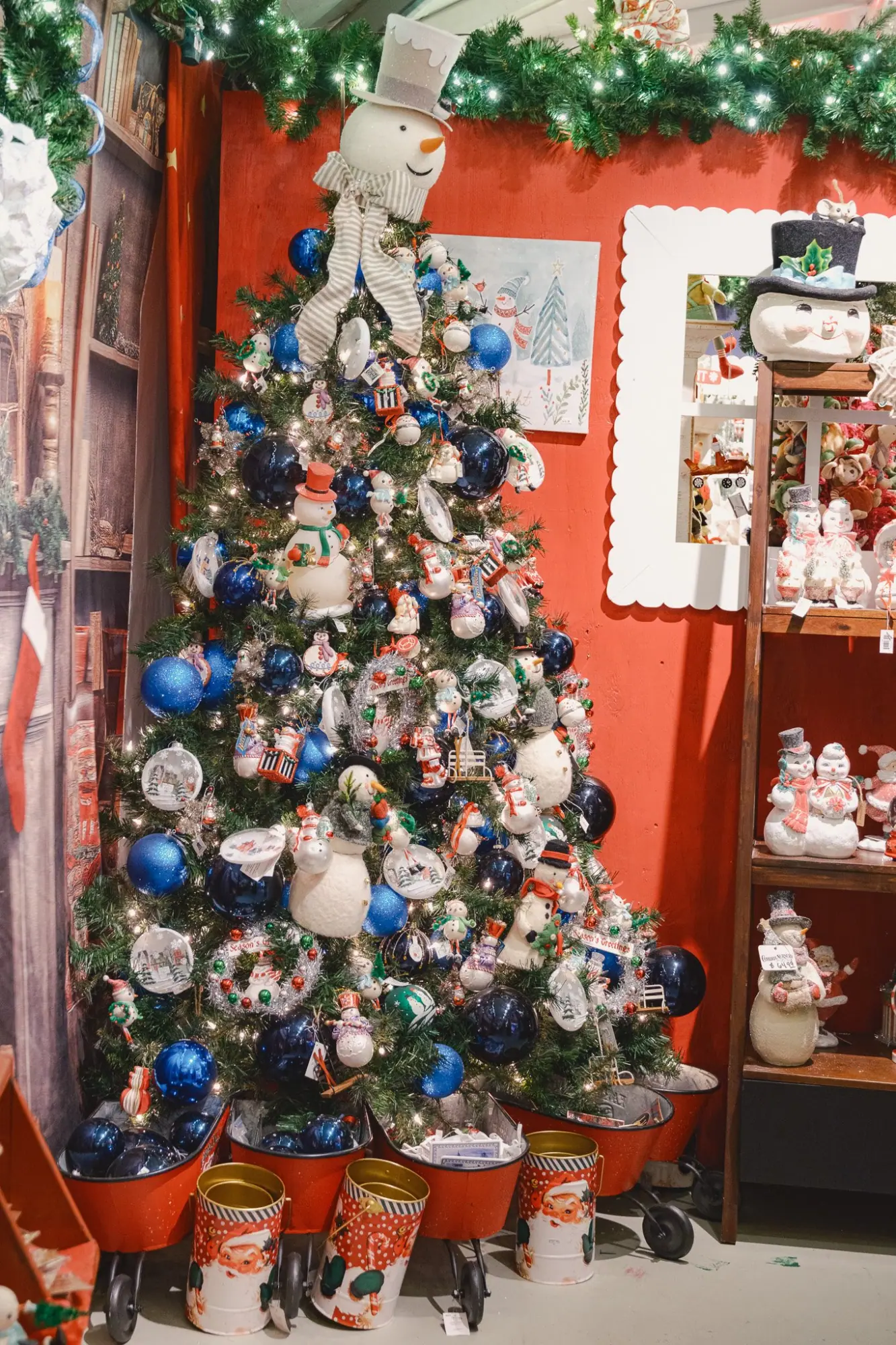 Photo from Afterward, we stopped by the Cambria Nursery & Florist, which was already decked out for Christmas, Central Coast, CA