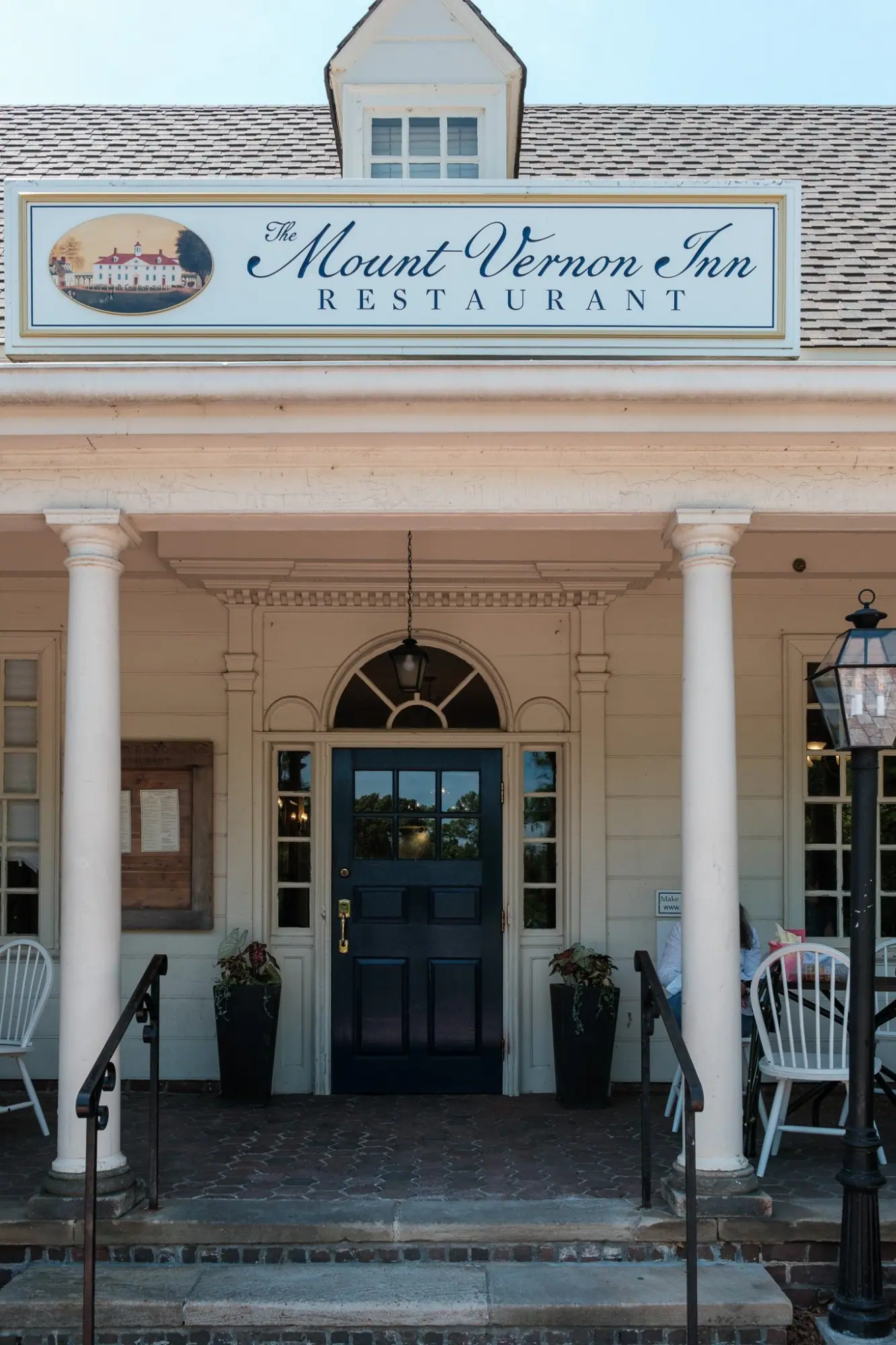 Photo from For lunch, we stopped at the Mount Vernon Inn Restaurant right outside the estate