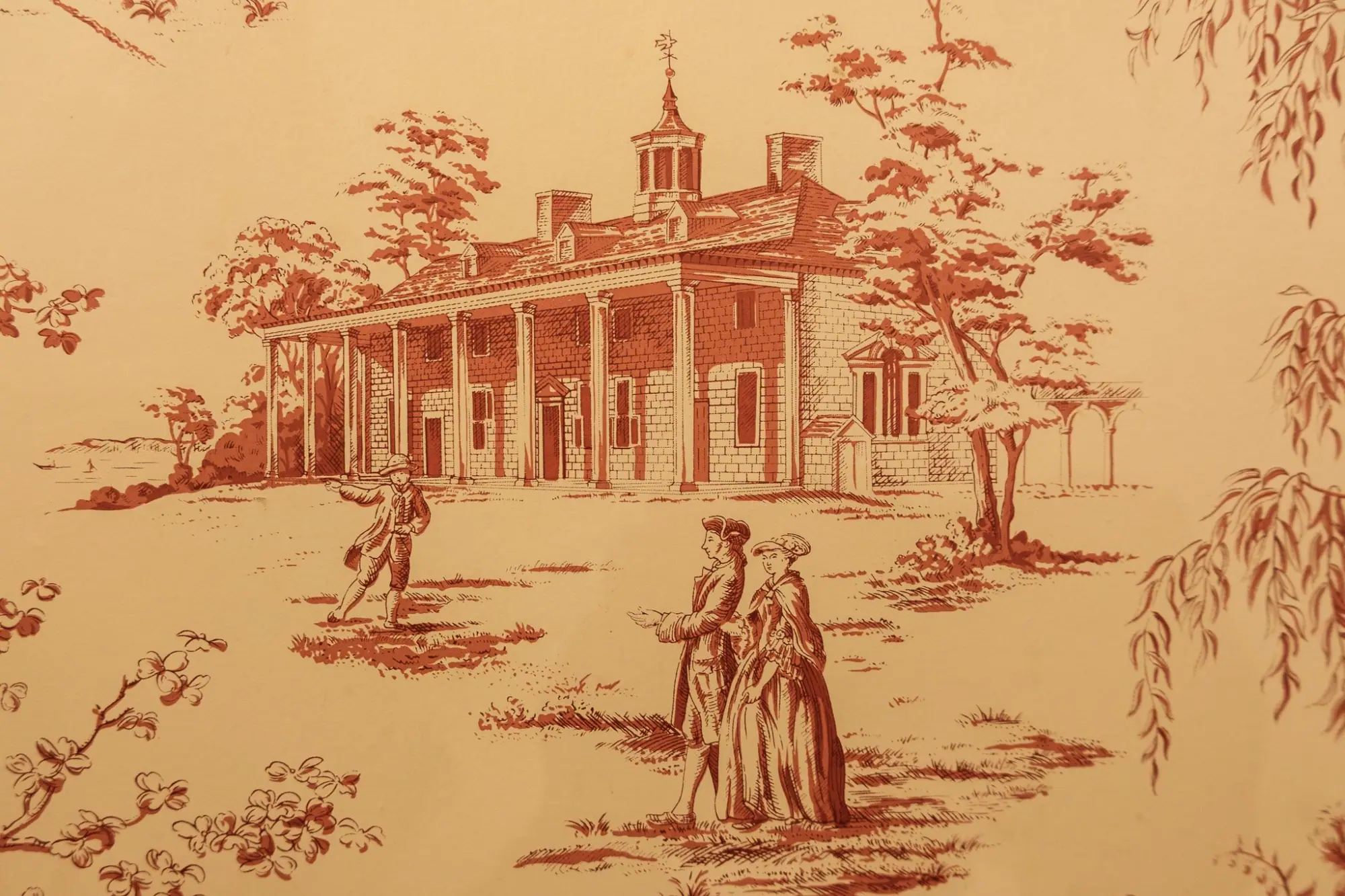 Photo from For lunch, we stopped at the Mount Vernon Inn Restaurant right outside the estate