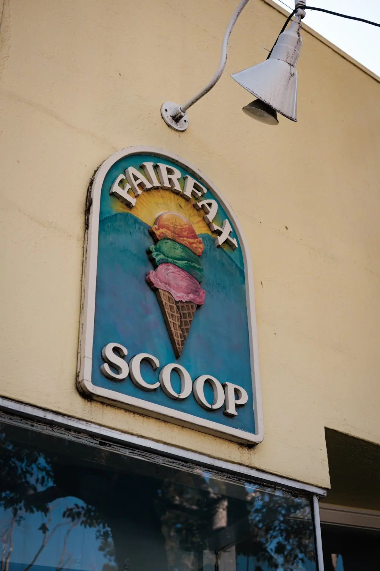 Photo from After lunch, we couldn’t resist stopping by Fairfax Scoop, a beloved local ice cream shop