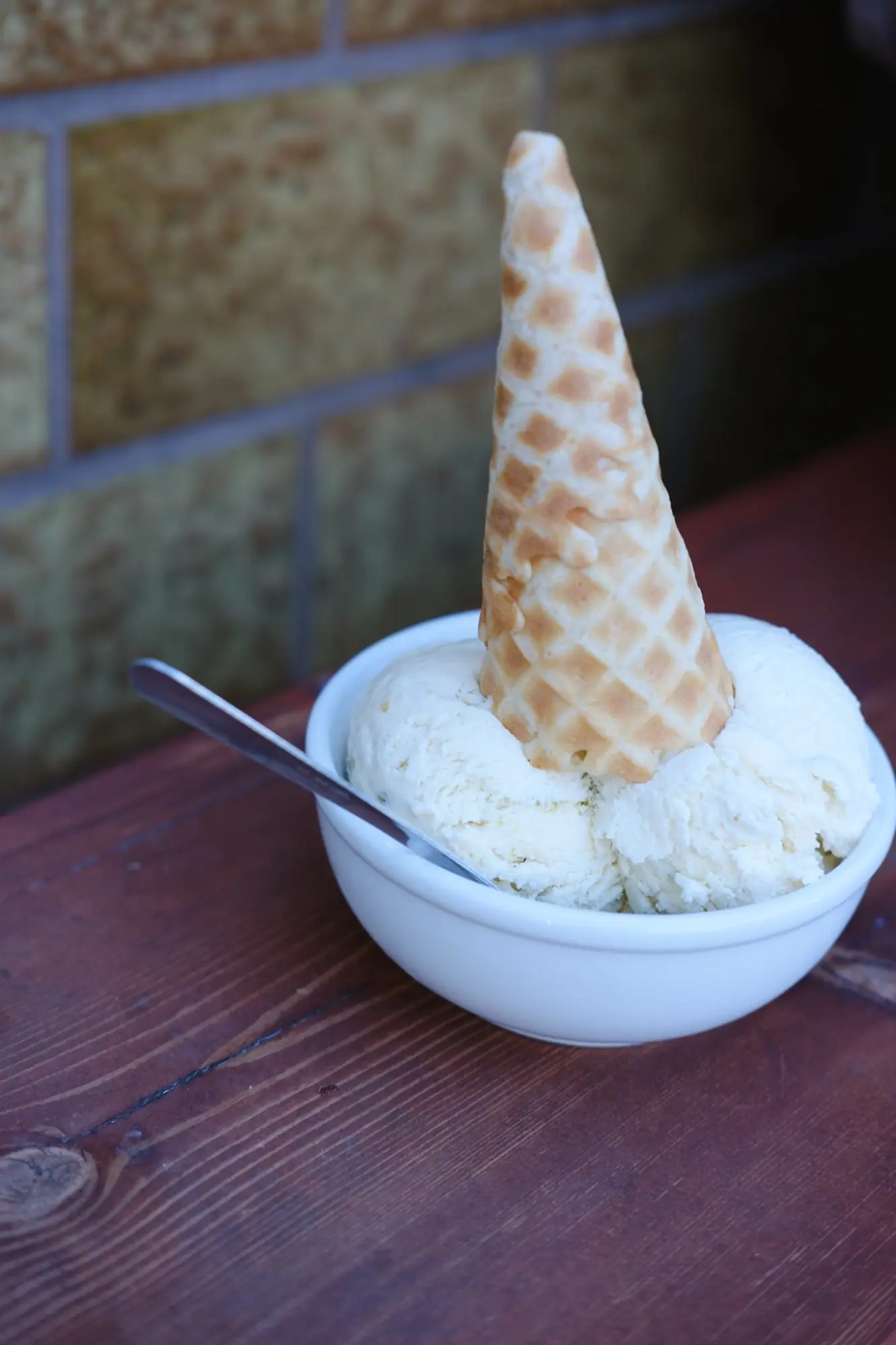 Photo from After lunch, we couldn’t resist stopping by Fairfax Scoop, a beloved local ice cream shop