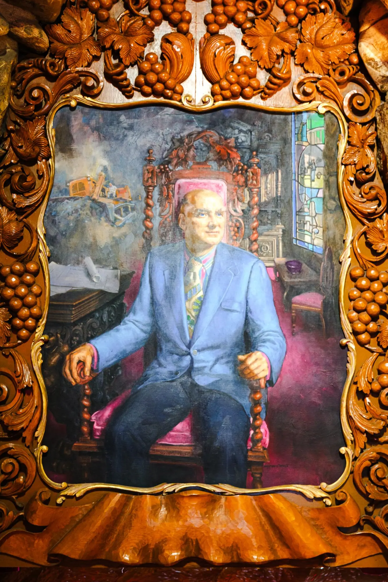 Photo from That night we had dinner at Madonna Inn and wandered through the grounds and gift shop afterward, Paso Robles, CA
