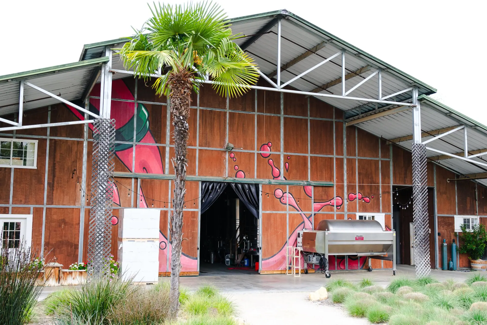 Photo from Our final tasting of the trip was at L’Aventure, one of the most recognized names in Paso Robles