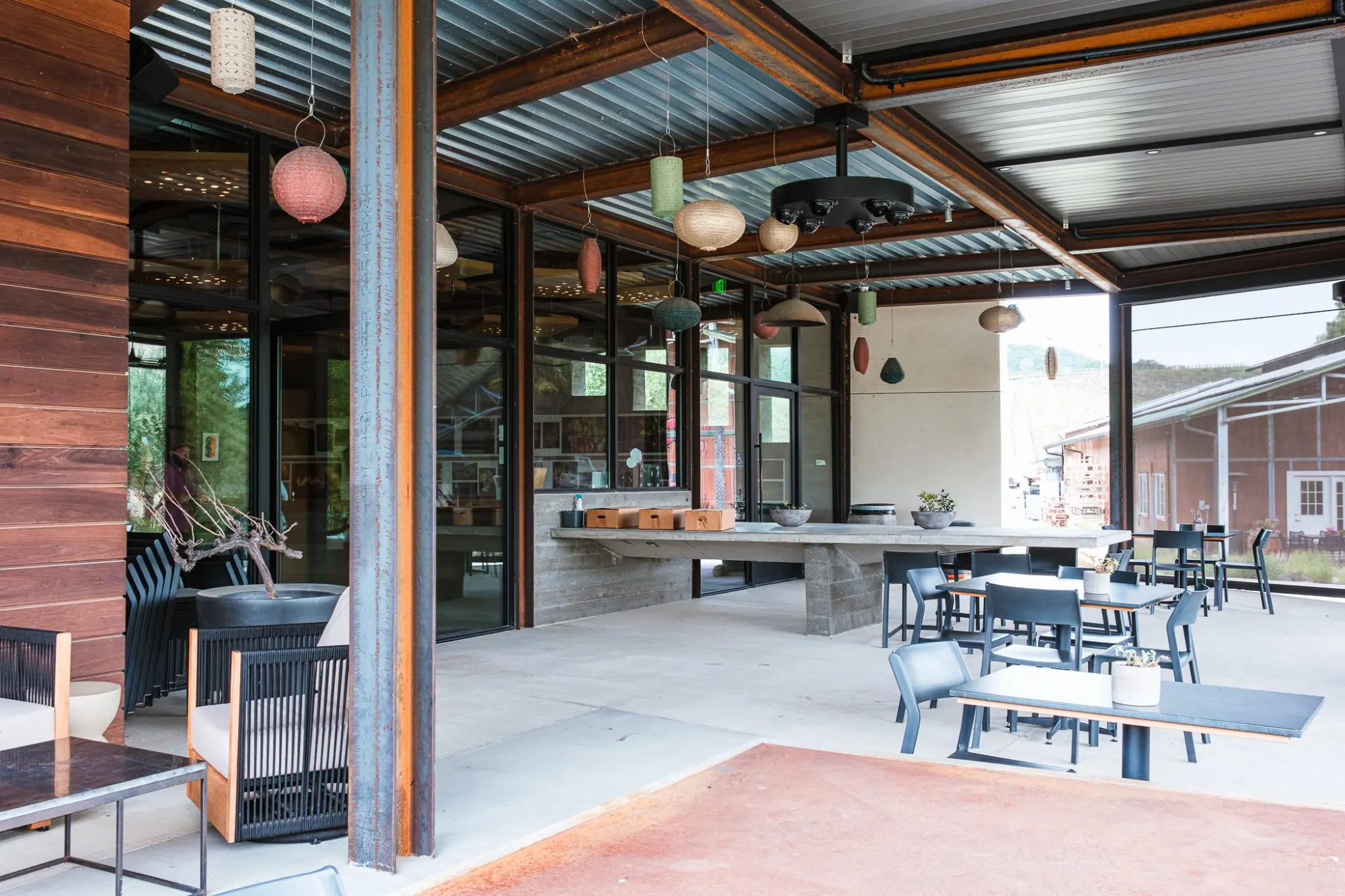Photo from Our final tasting of the trip was at L’Aventure, one of the most recognized names in Paso Robles
