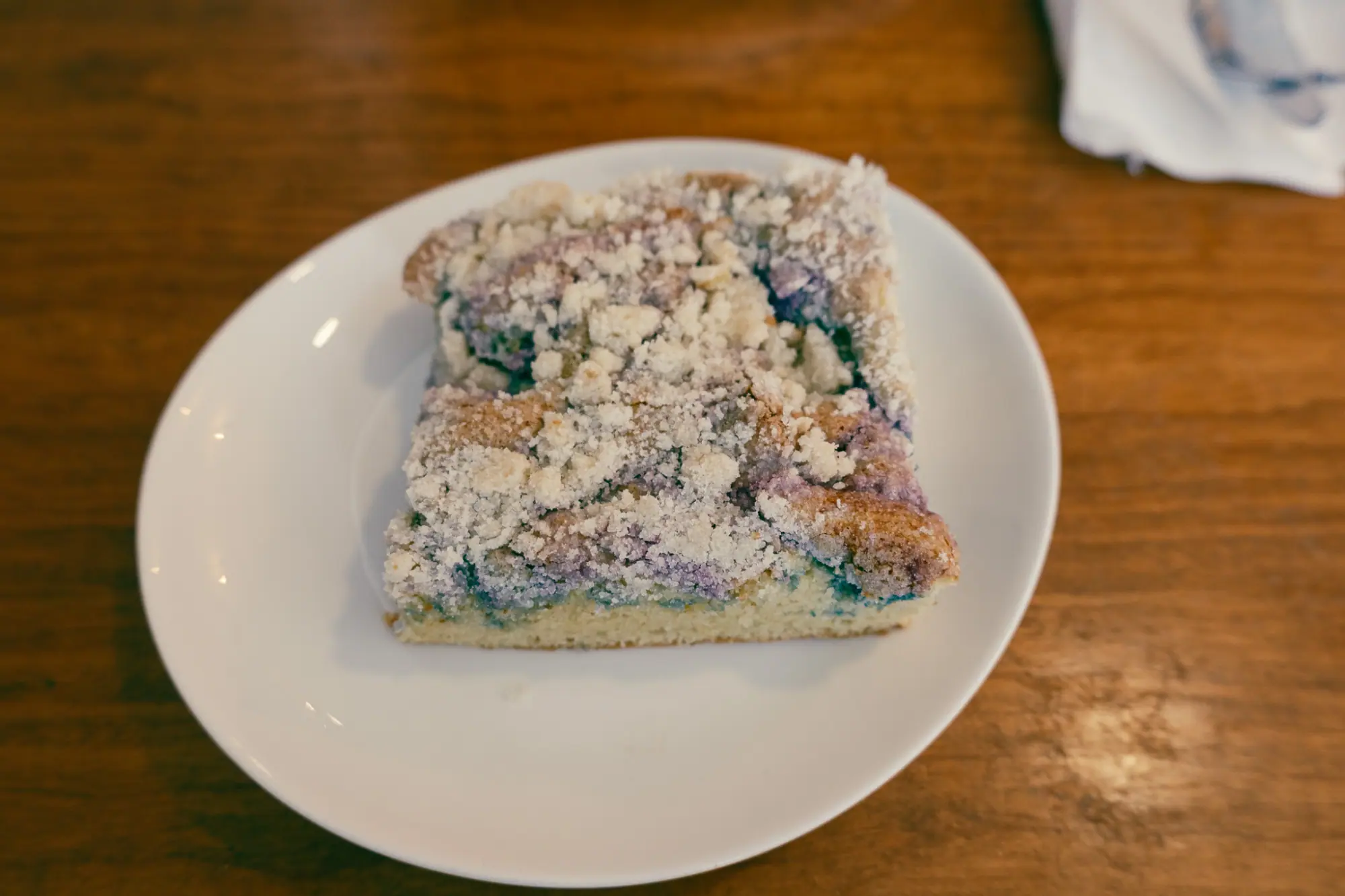 A gluten free pastry on a plate