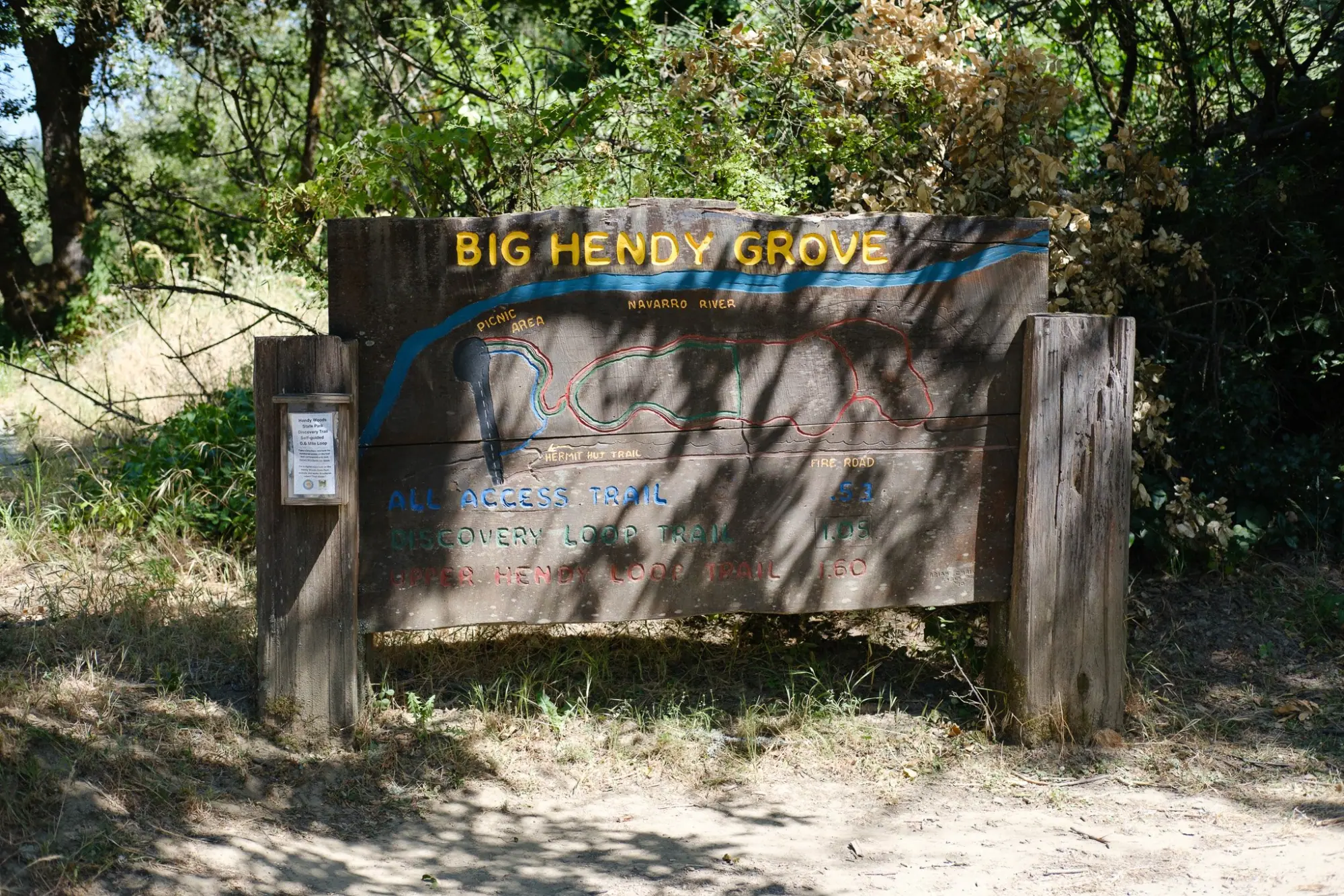 Photo from We rounded out the day with a peaceful hike through Big Hendy Grove at Hendy Woods State Park, a…, Mendocino, CA