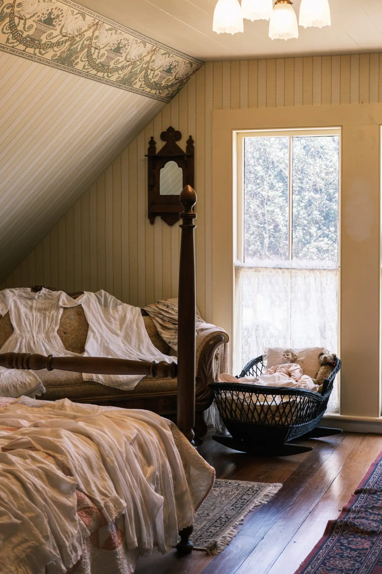 Photo from Next up: a tour of the Kelley House Museum, which gave us a glimpse into Mendocino’s 19th-century lumber…