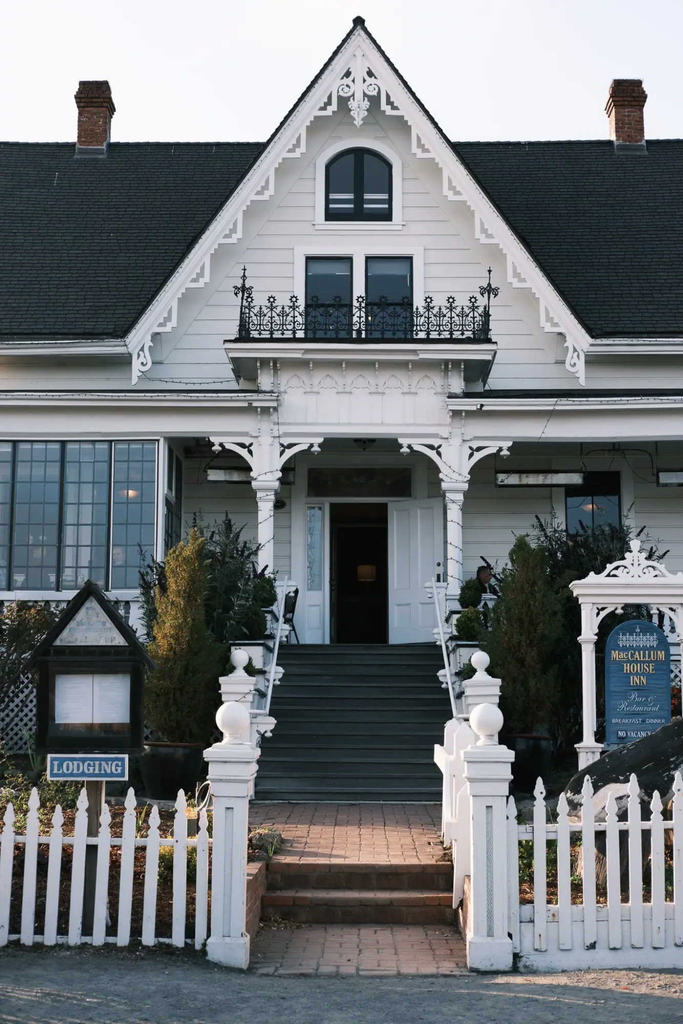 Photo from For pre-dinner drinks, we dropped by the MacCallum House, followed by a romantic dinner at Trillium Café,…, Mendocino, CA