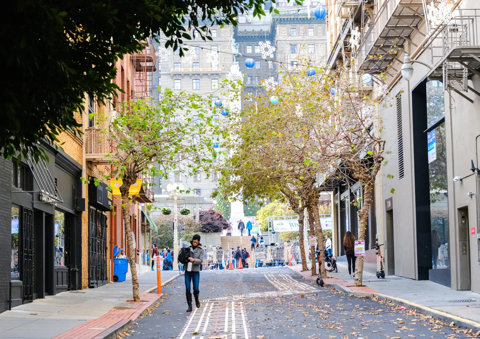 Photo from From there, we wandered Maiden Lane, decked out in festive decor, and stepped into Gump’s to admire their…, San Francisco & Sebastopol, CA