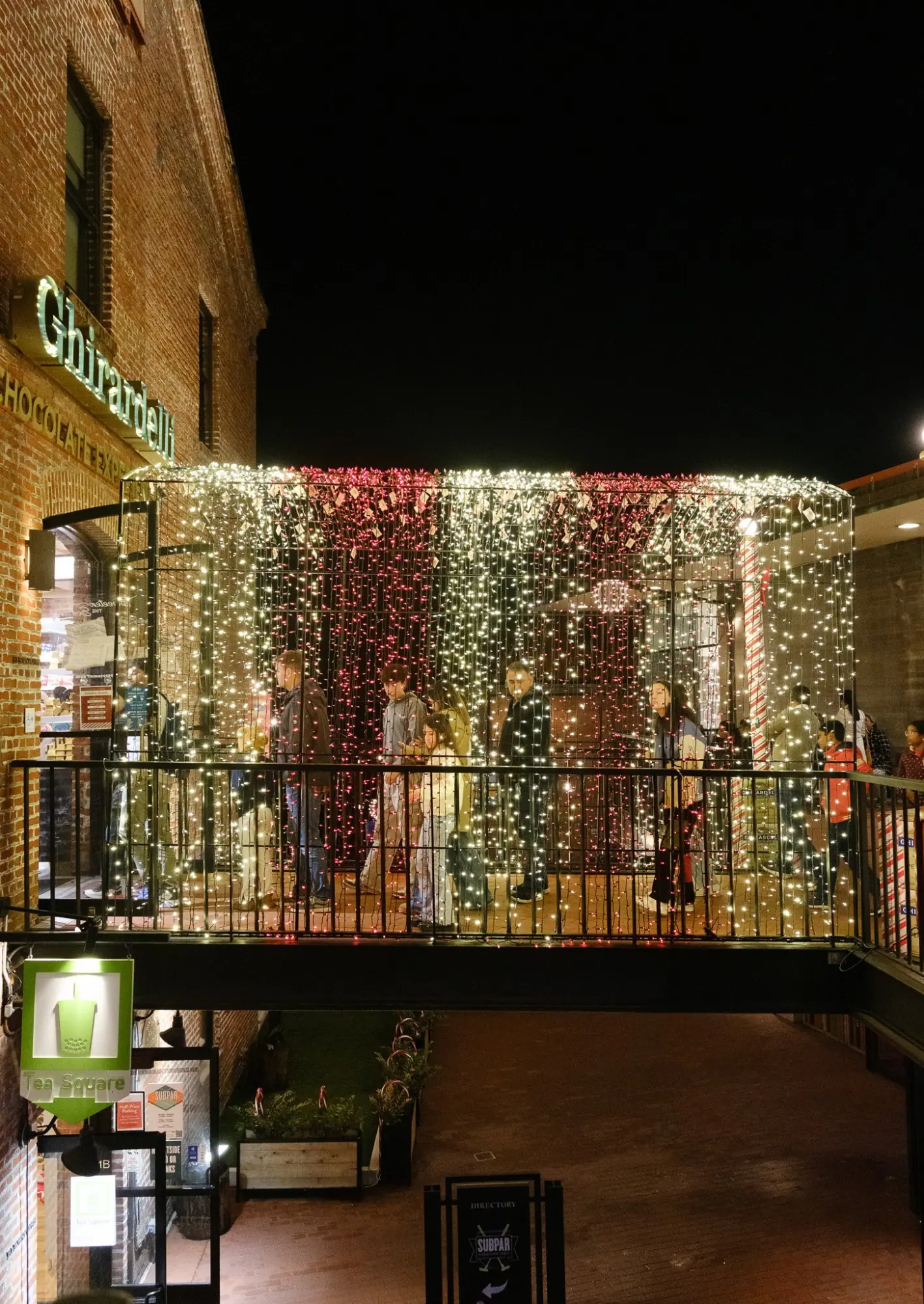 Photo from Finally, we stopped by Ghirardelli Square to see its holiday decorations, San Francisco & Sebastopol, CA