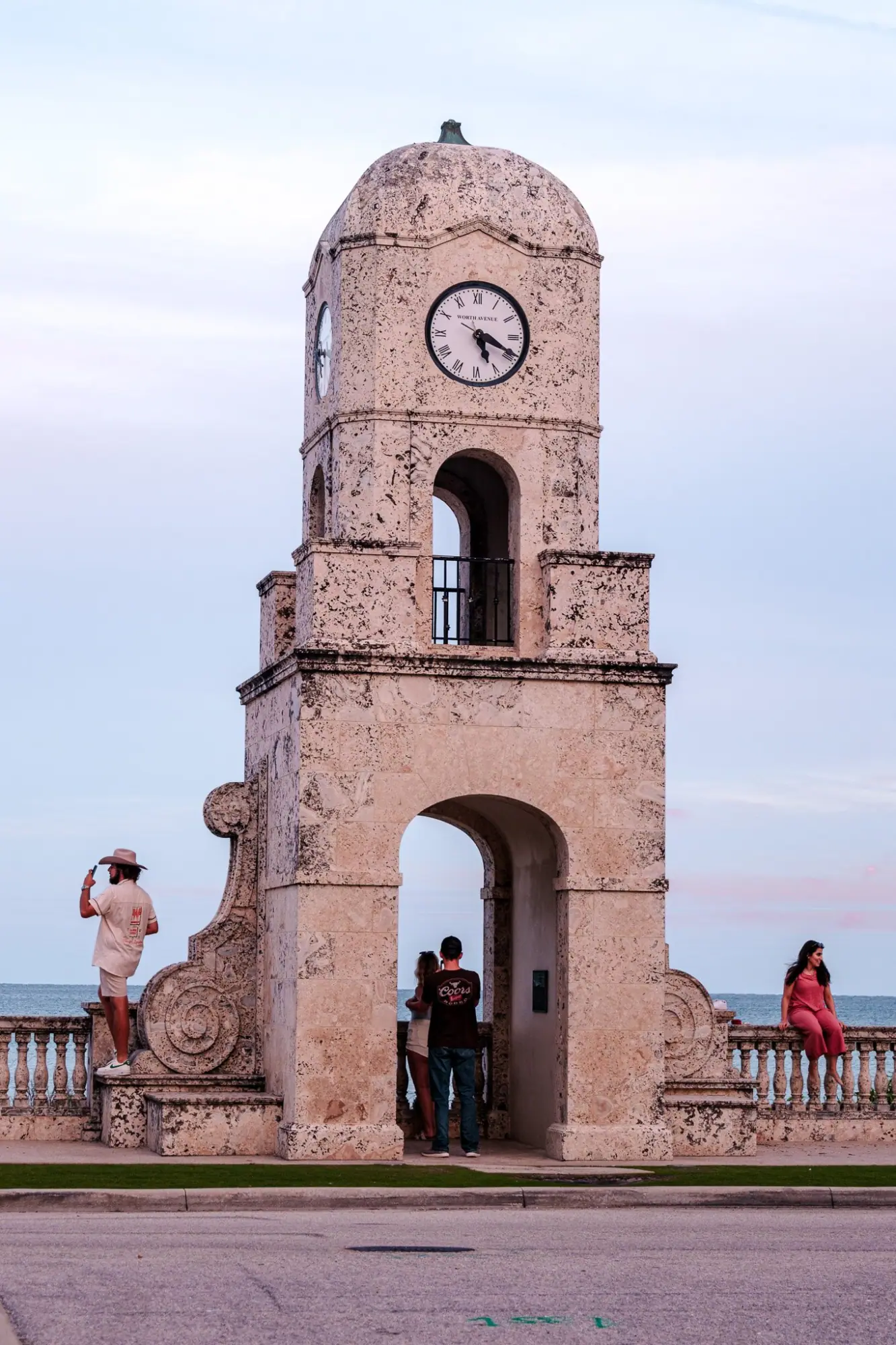 Photo from We finished the day by heading down to the Worth Avenue tower, enjoying the ocean views and soft November…, Palm Beach & Miami, FL
