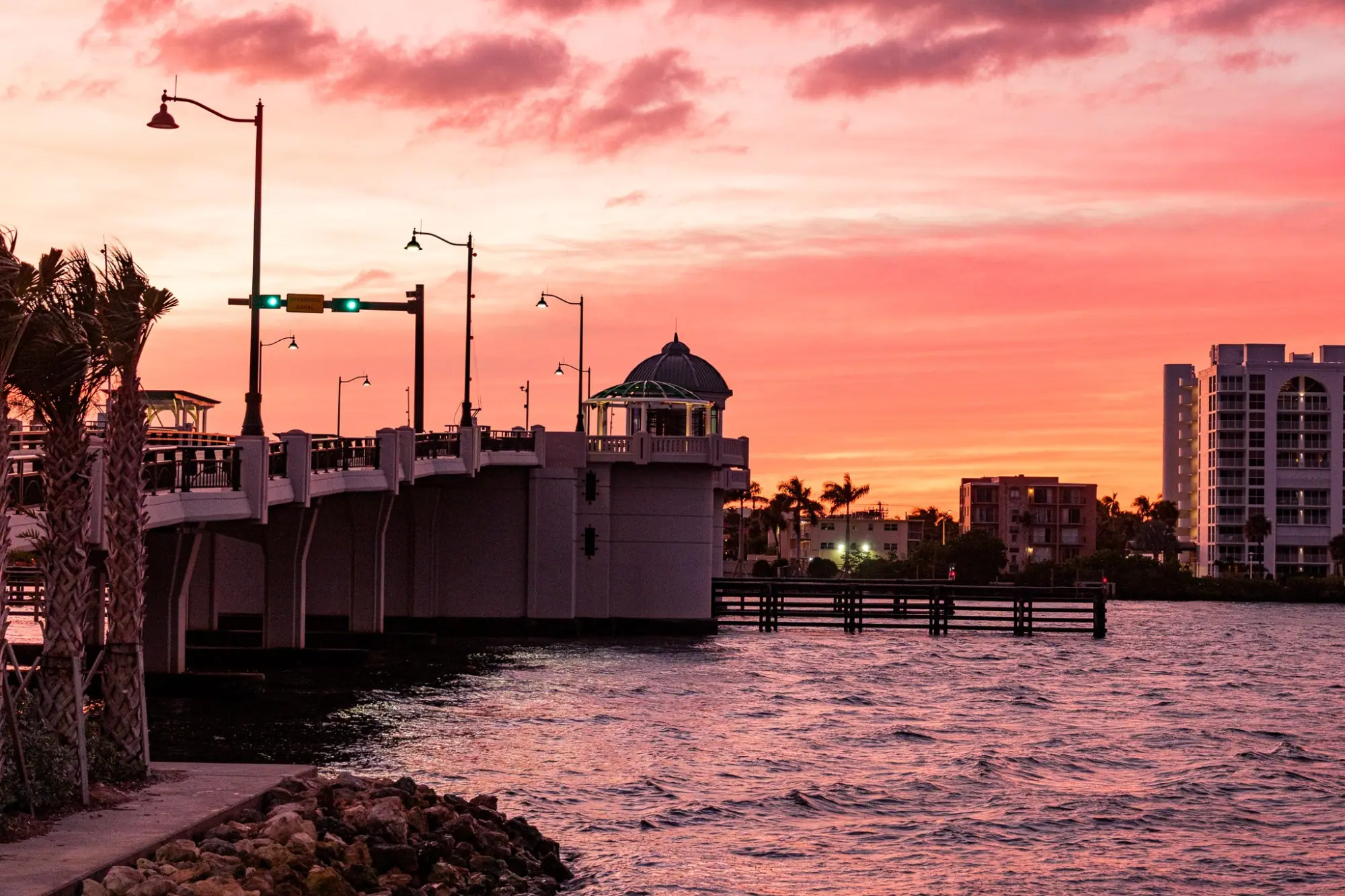 Photo from Afterwards, we took a pitstop at the Bingham Island Bridge to admire the sunset, Palm Beach & Miami, FL