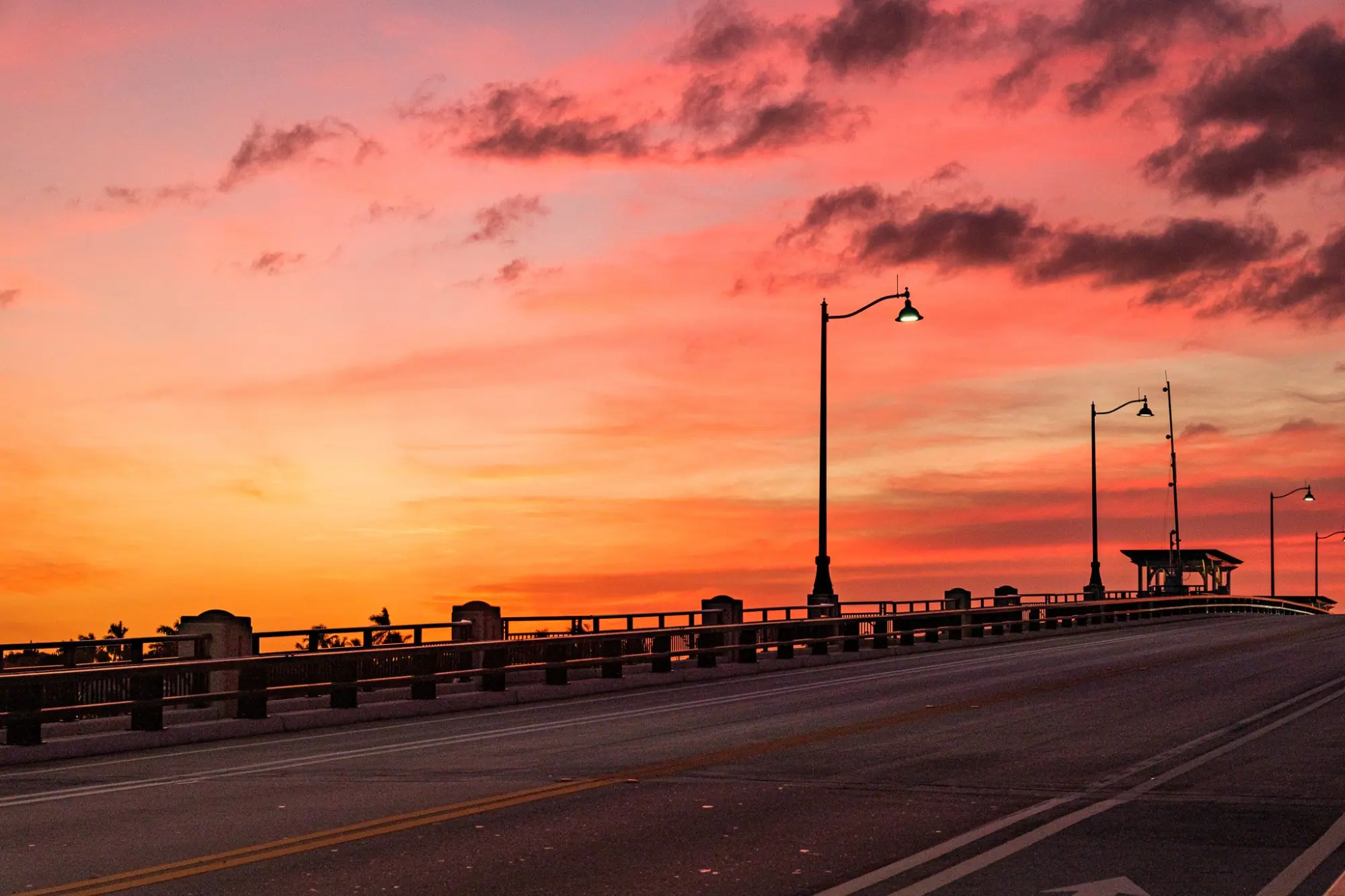 Photo from Afterwards, we took a pitstop at the Bingham Island Bridge to admire the sunset, Palm Beach & Miami, FL