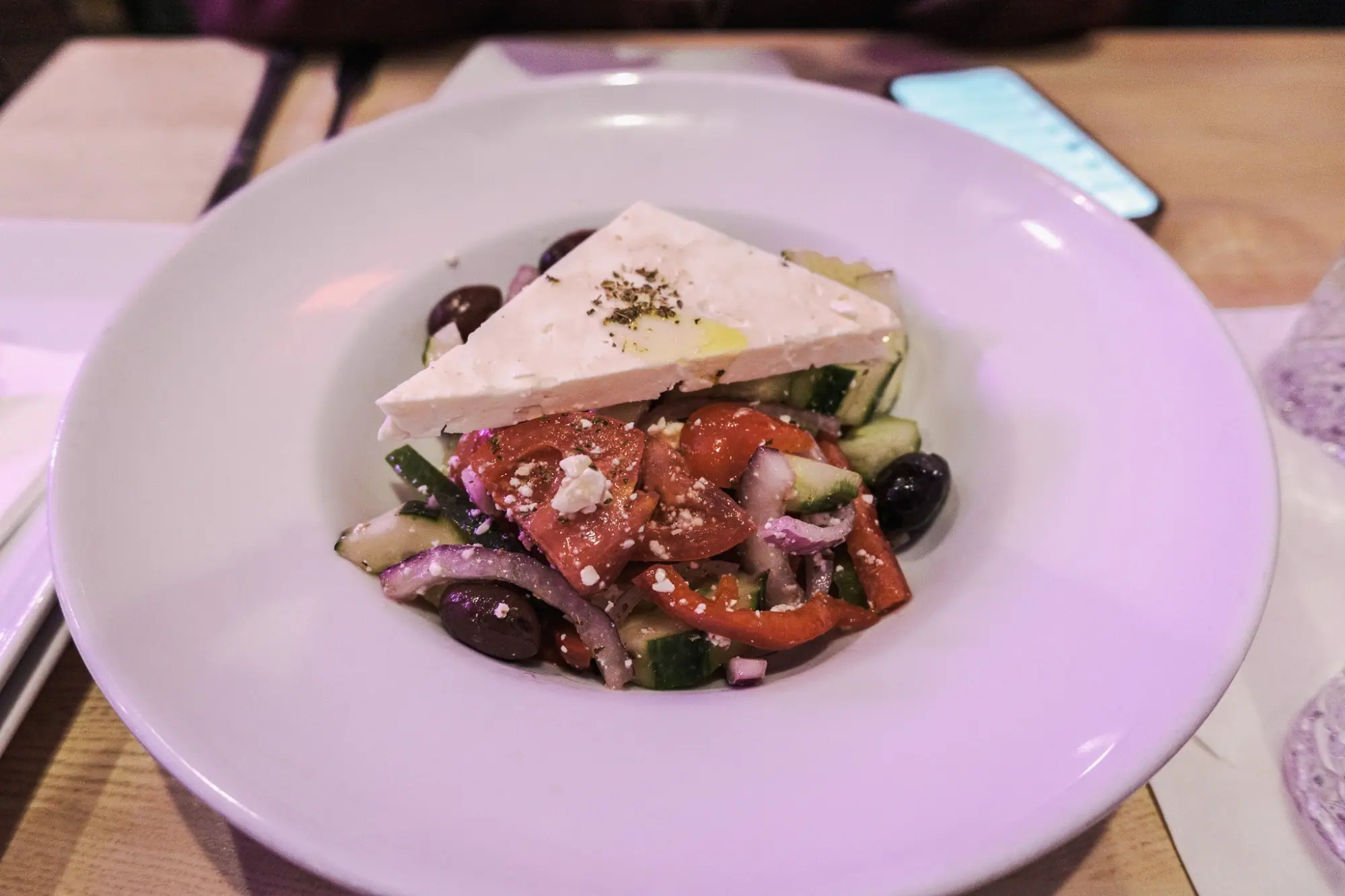 Photo from Dinner that evening was back in Jupiter at Mana Greek Fusion, which completely hit the spot, Palm Beach & Miami, FL
