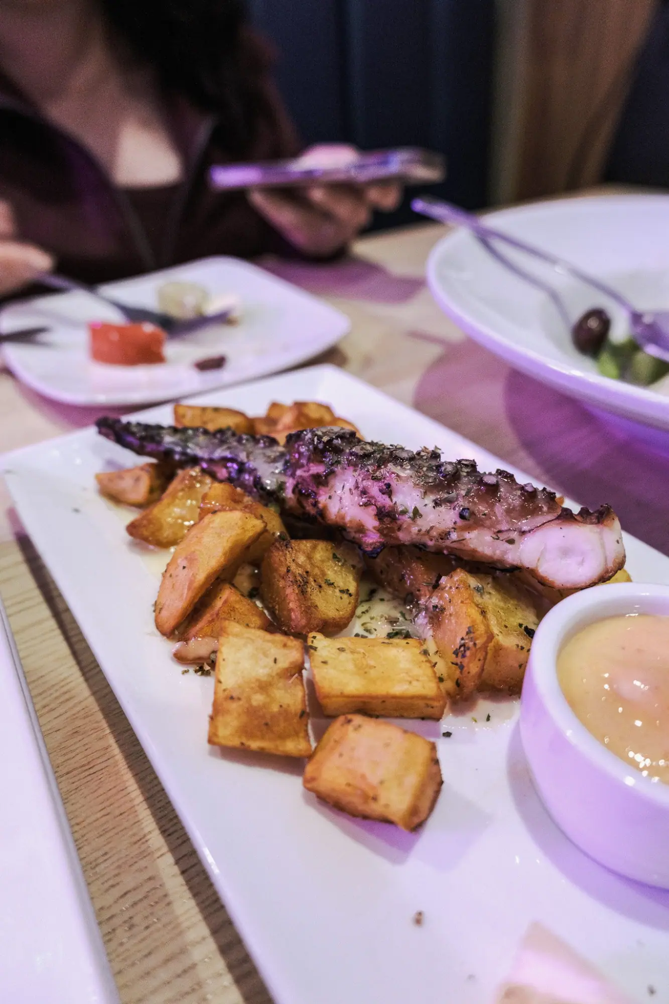 Photo from Dinner that evening was back in Jupiter at Mana Greek Fusion, which completely hit the spot, Palm Beach & Miami, FL