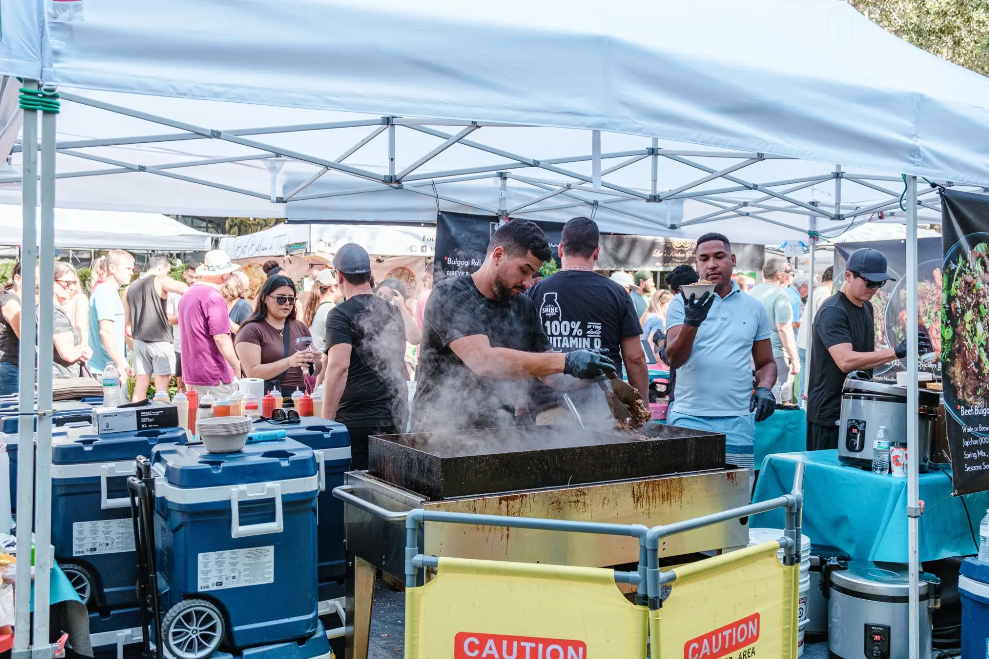 Photo from We all went together to the Farmers Market on West Palm Beach, which was packed in the best way, Palm Beach & Miami, FL