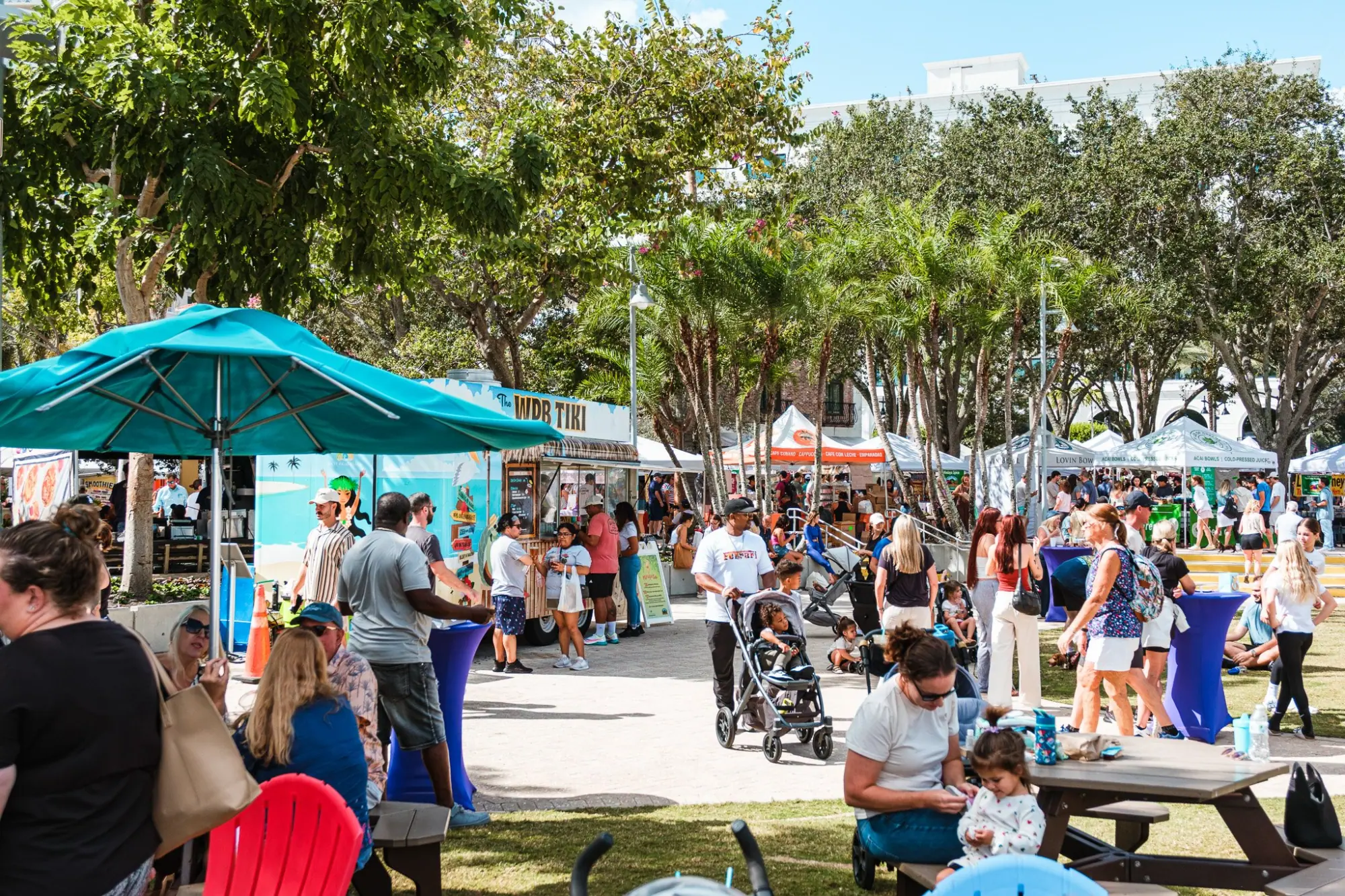Photo from We all went together to the Farmers Market on West Palm Beach, which was packed in the best way, Palm Beach & Miami, FL