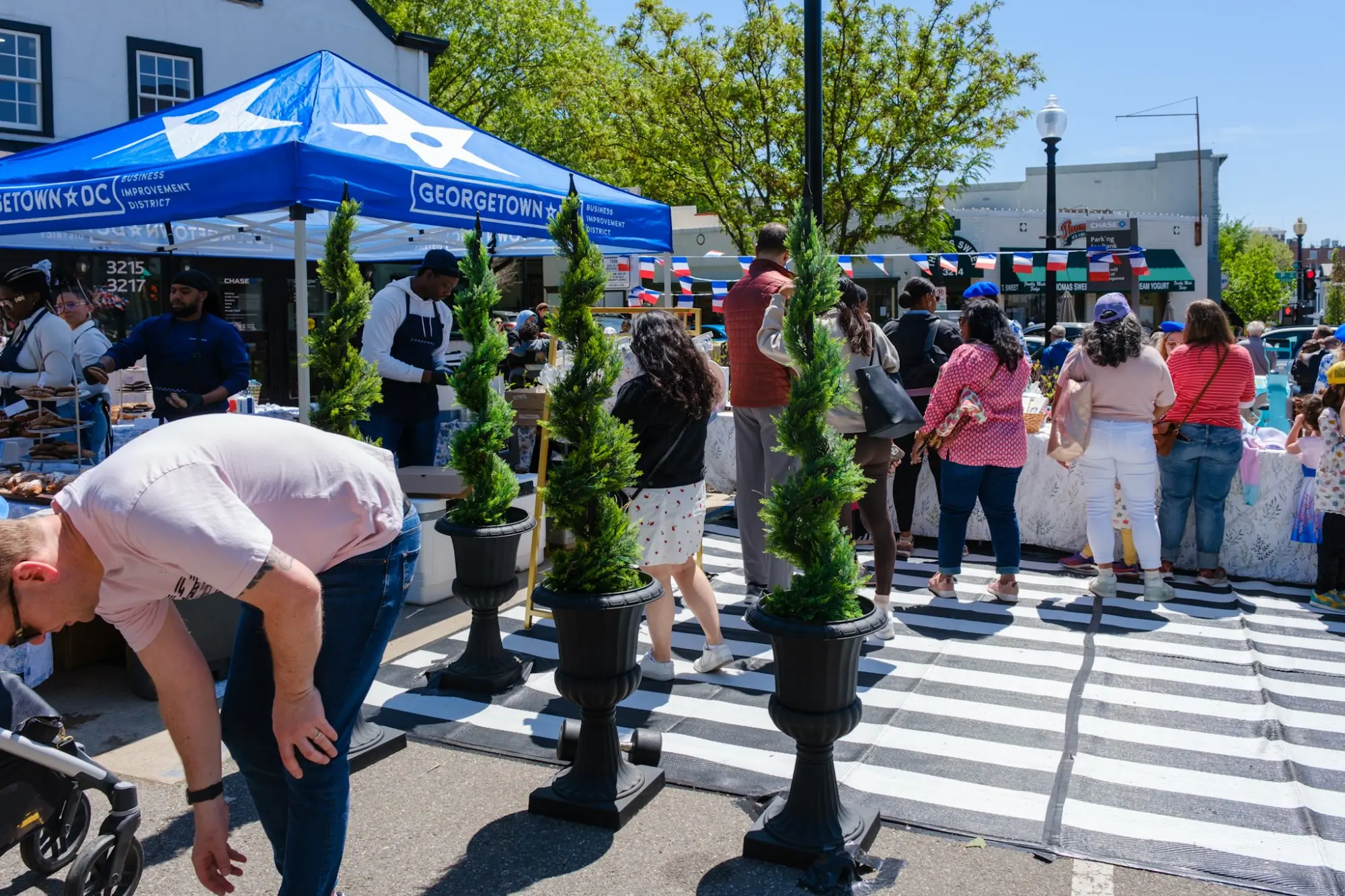 Photo from Our first stop was the Georgetown French Market, a colorful and lively outdoor gathering of local vendors,…, Washington, DC
