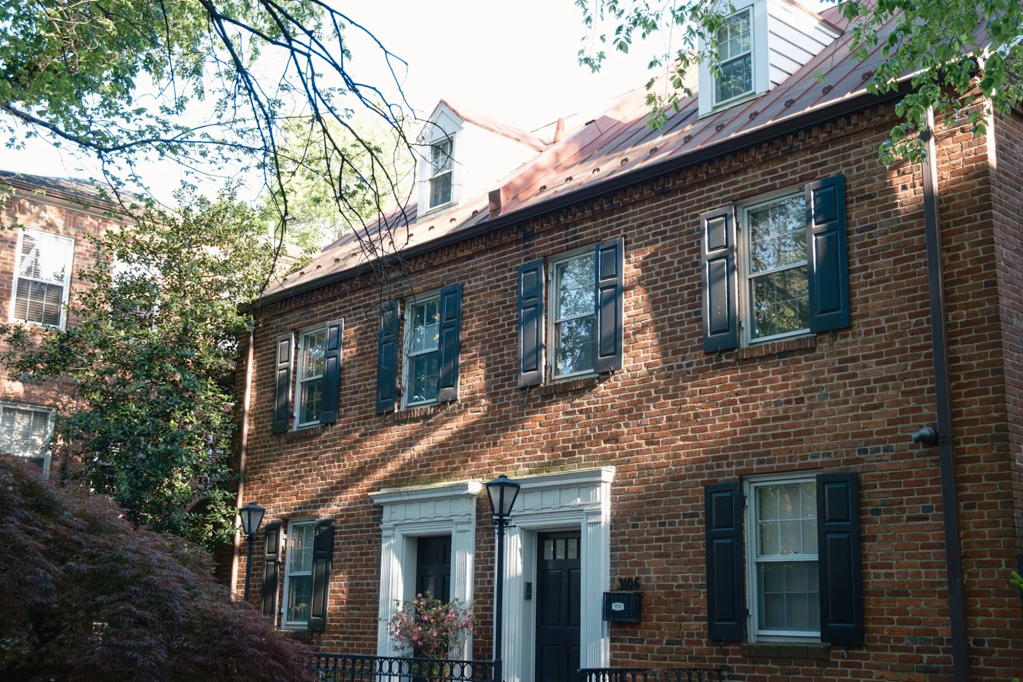 Photo from Later, we wandered the residential streets near Tudor Place, where the homes seemed lifted from a storybook, Washington, DC