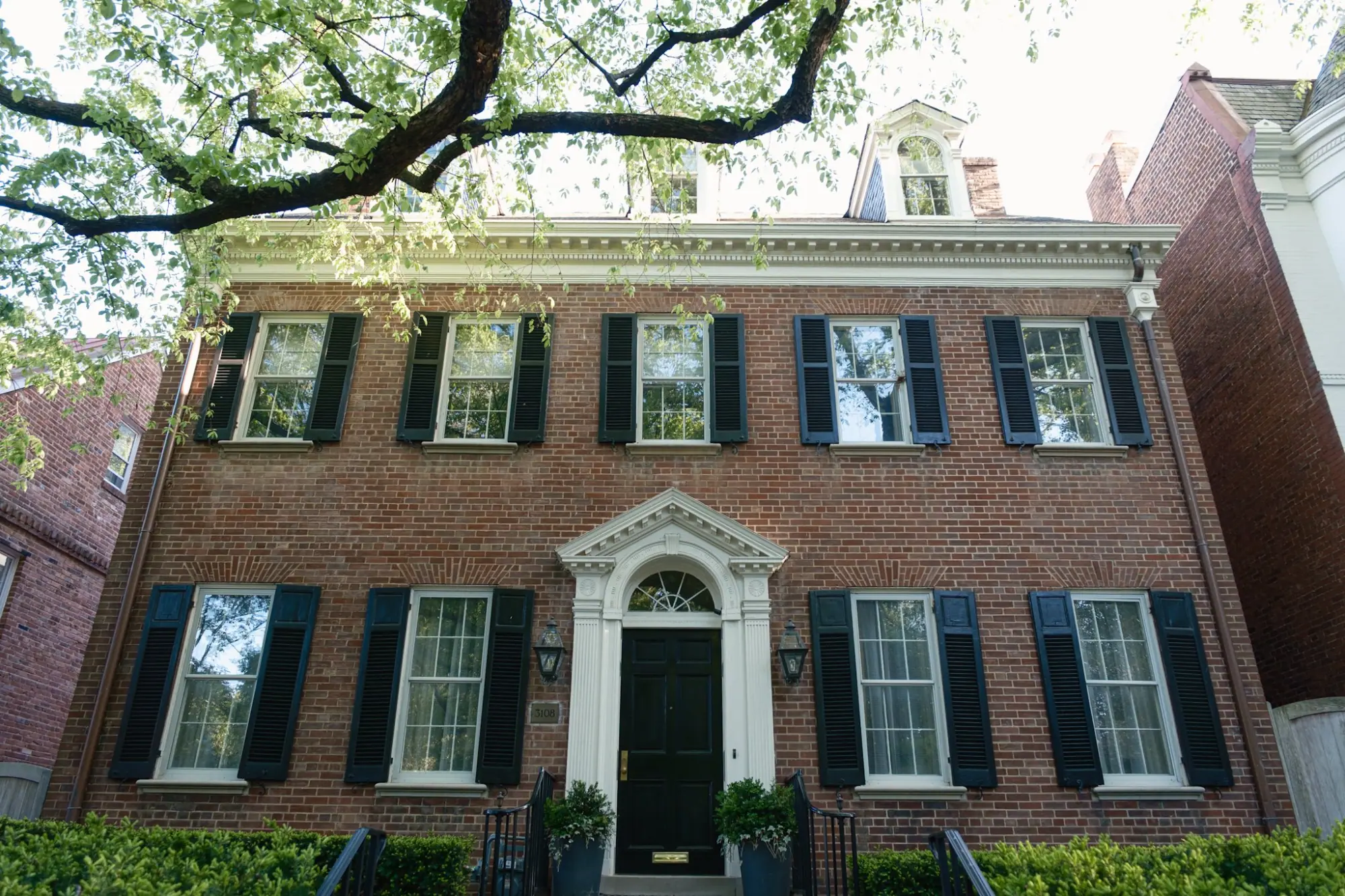 Photo from Later, we wandered the residential streets near Tudor Place, where the homes seemed lifted from a storybook, Washington, DC