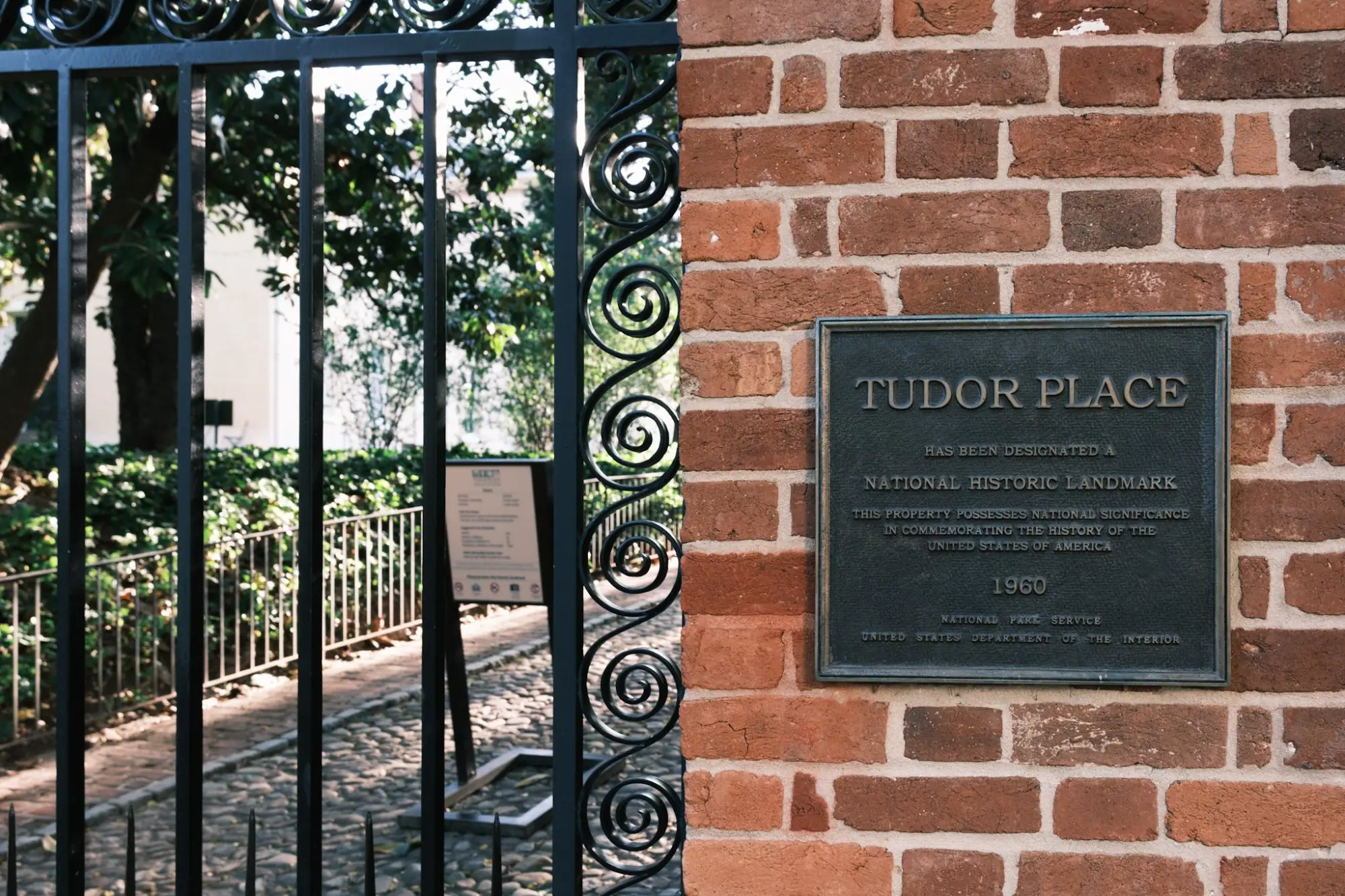 Photo from Later, we wandered the residential streets near Tudor Place, where the homes seemed lifted from a storybook, Washington, DC