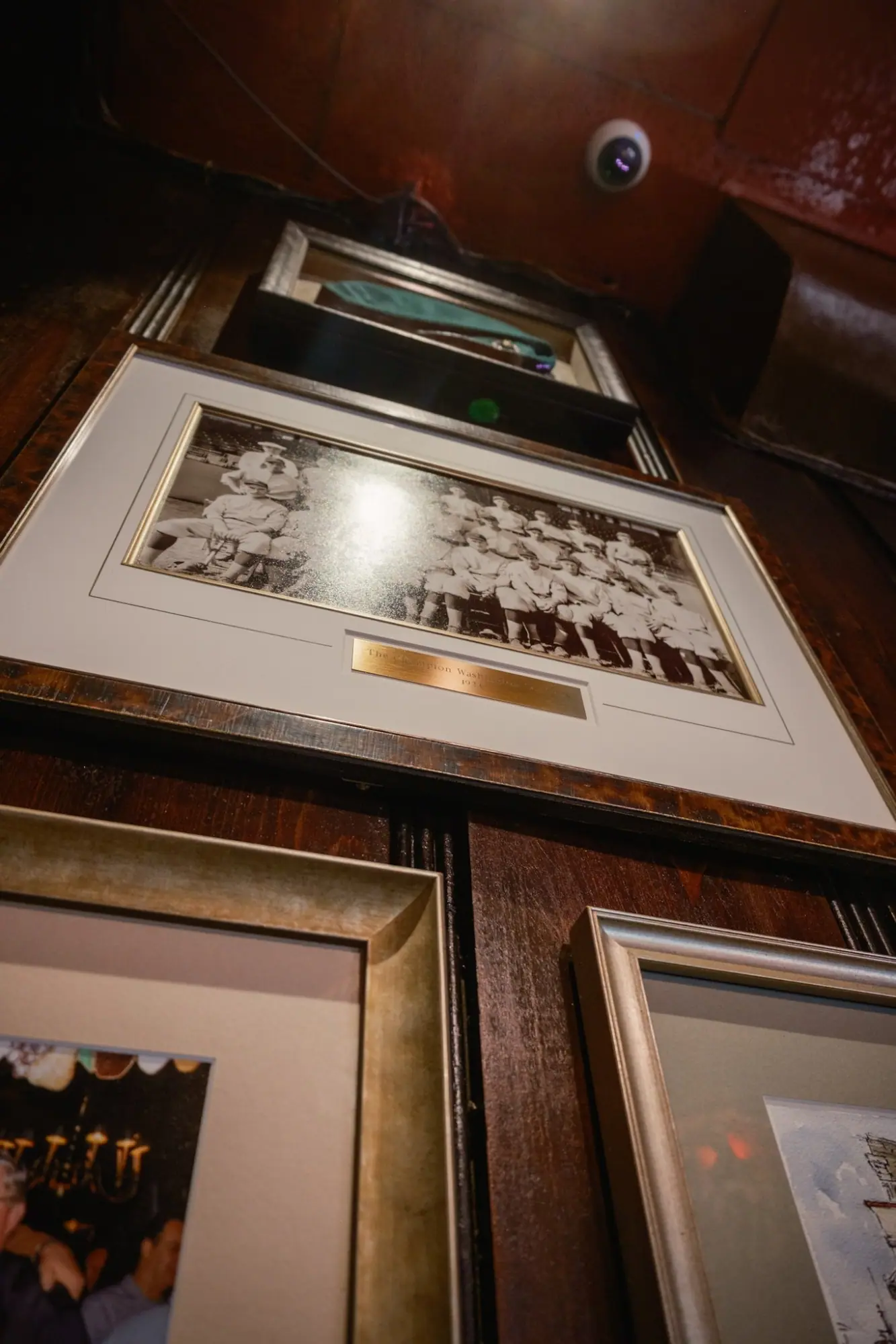 Photo from As golden hour hit, we ducked into Martin’s Tavern, a historic pub with wood-paneled walls and an old D.C, Washington, DC
