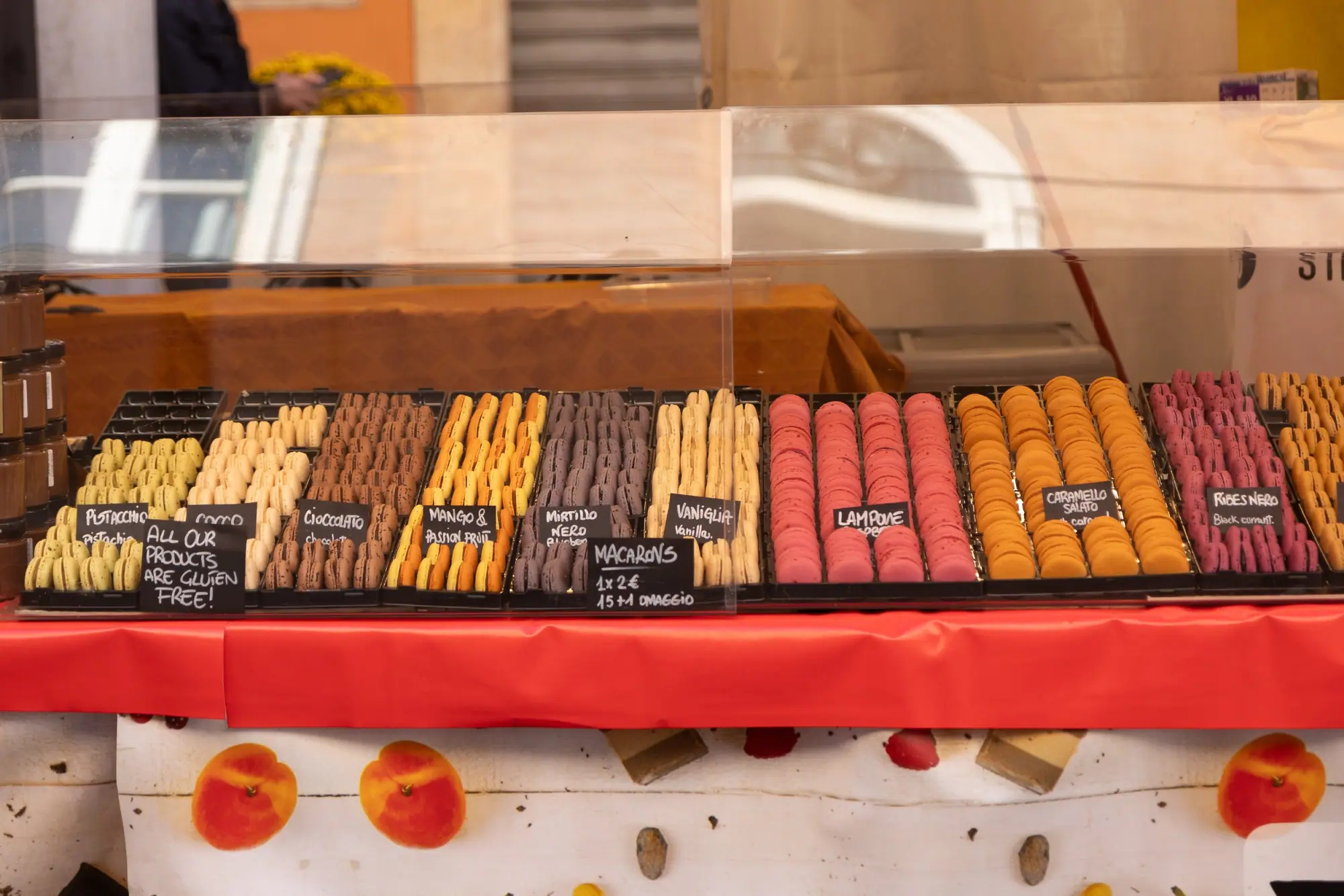 Photo from And then, unexpectedly, we stumbled into the Modena Chocolate Festival — rows of stalls set up throughout…