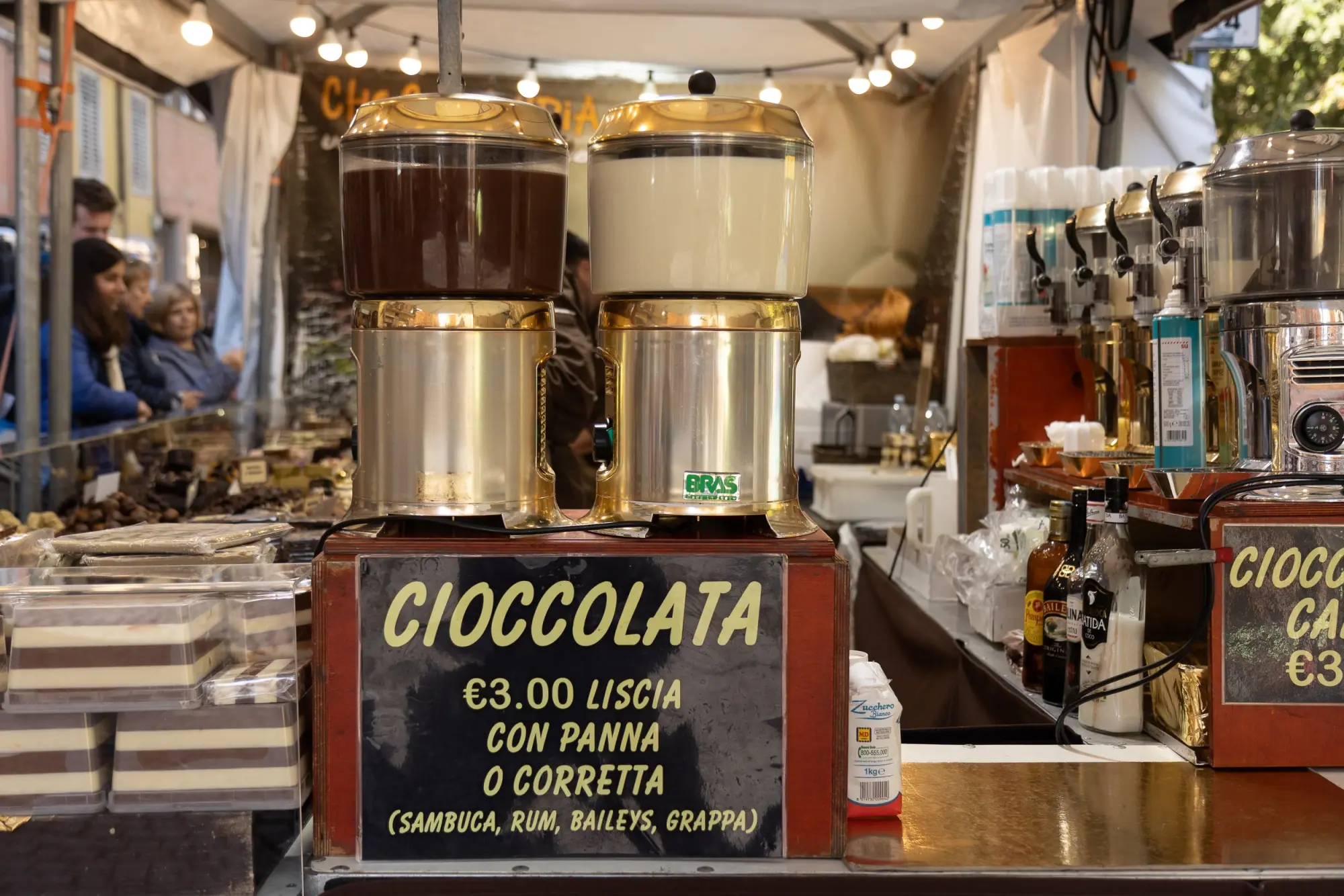 Photo from And then, unexpectedly, we stumbled into the Modena Chocolate Festival — rows of stalls set up throughout…