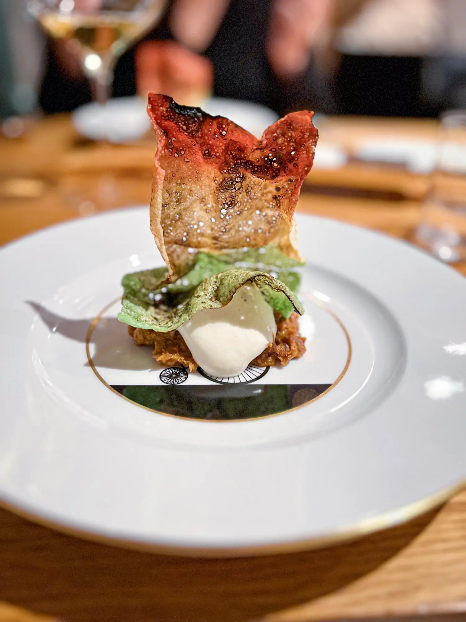 The Crunchy Part of the Lasagna That one perfect corner bite — stretched into a dish. Caramelized edges, creamy béchamel, bold ragu, and sheets of crisp pasta standing tall. Nostalgia, texture, and joy, all stacked into a single bite.