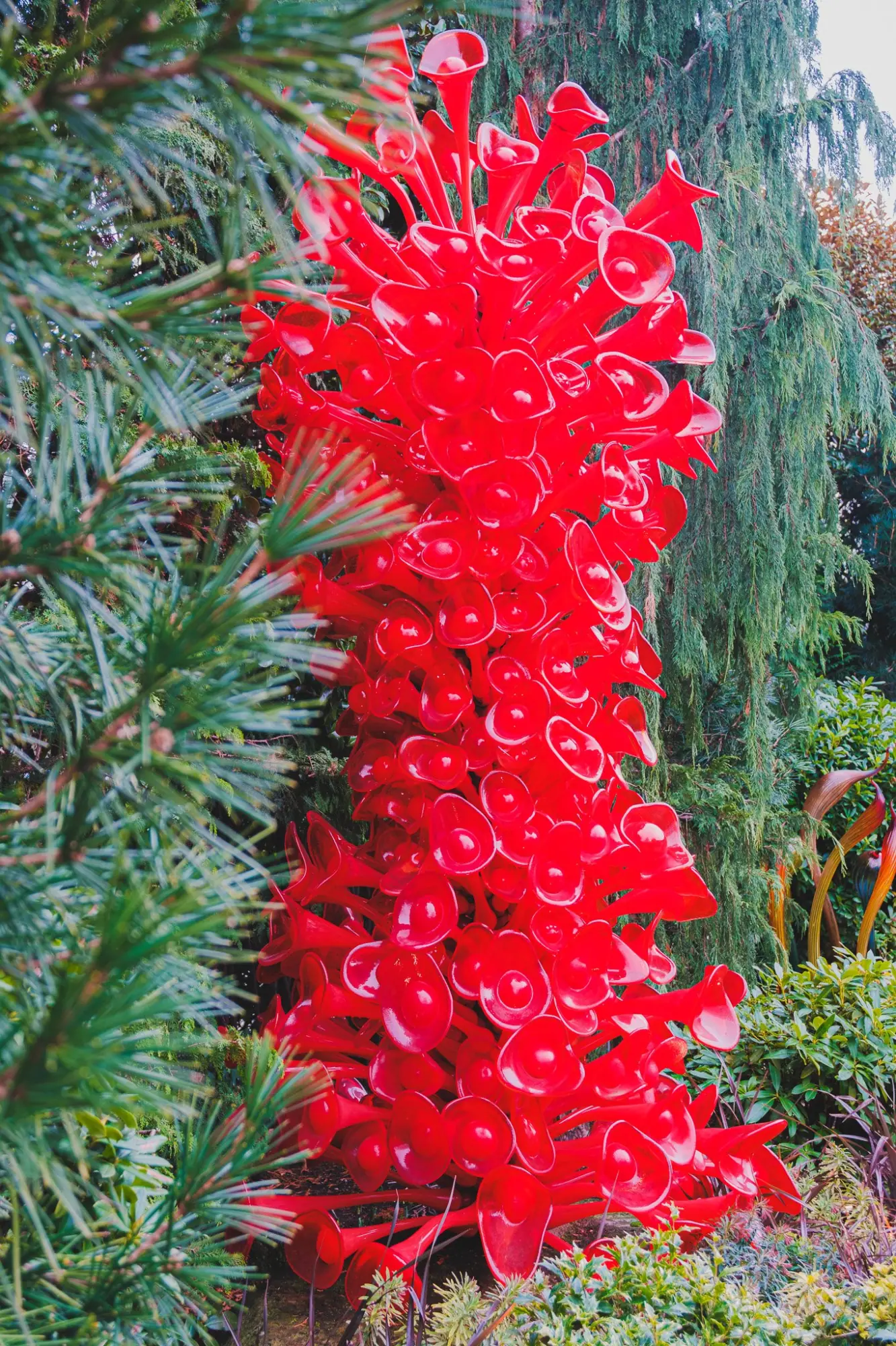 Photo from The Chihuly Garden and Glass Exhibit left us in awe and gave us a newfound appreciation for glass as an…, Seattle, WA