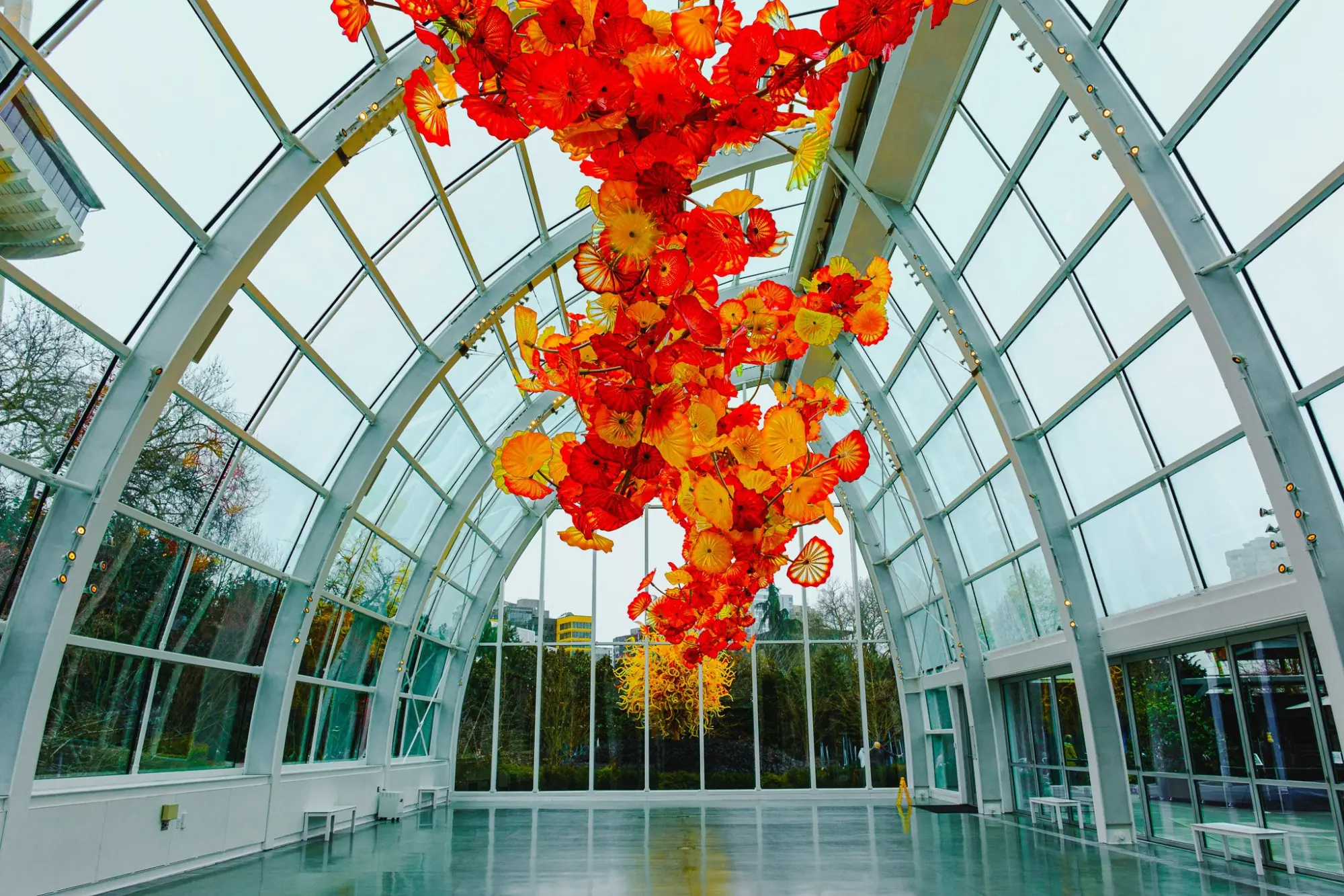 Photo from The Chihuly Garden and Glass Exhibit left us in awe and gave us a newfound appreciation for glass as an…, Seattle, WA