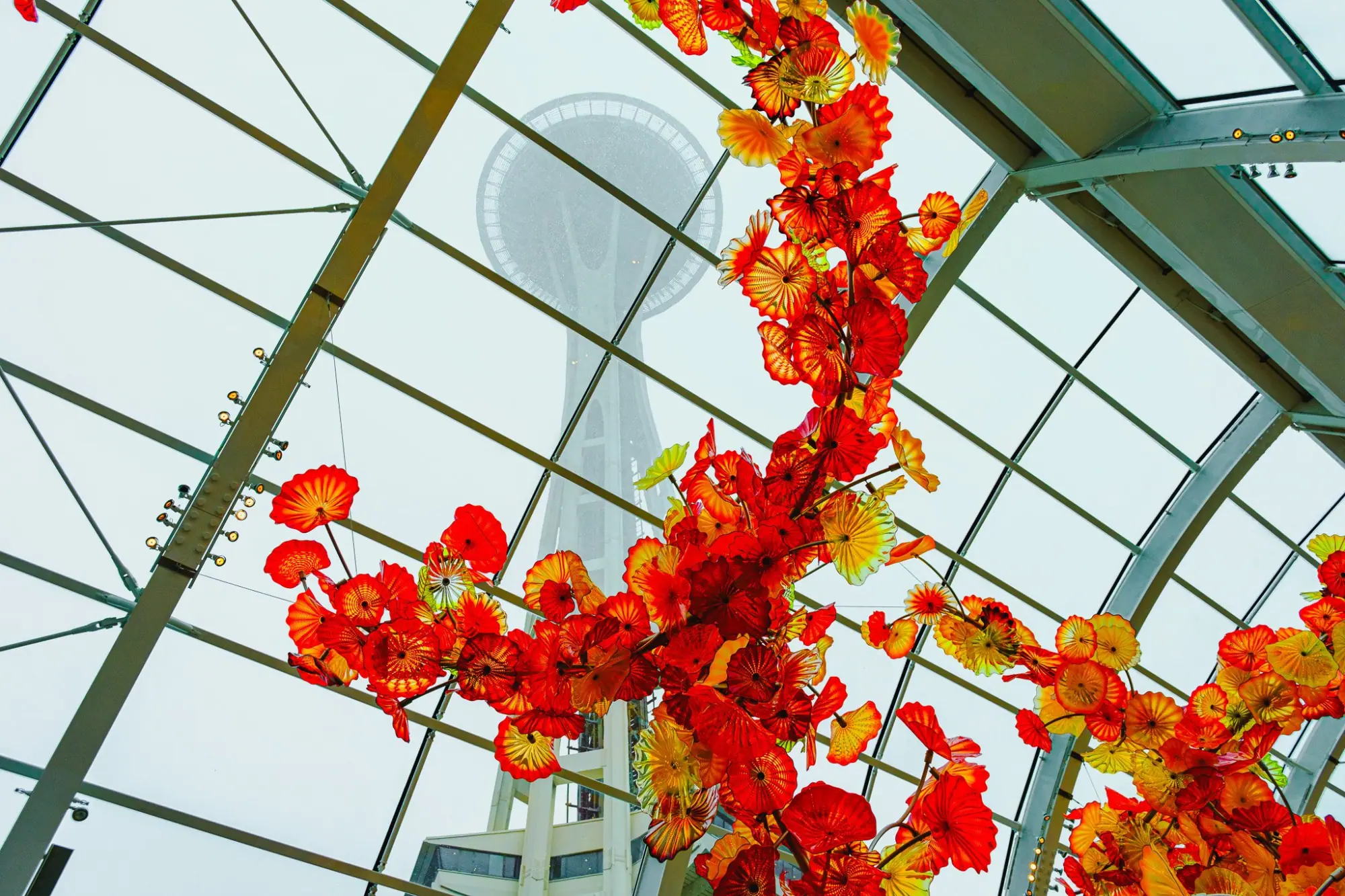 Photo from The Chihuly Garden and Glass Exhibit left us in awe and gave us a newfound appreciation for glass as an…, Seattle, WA