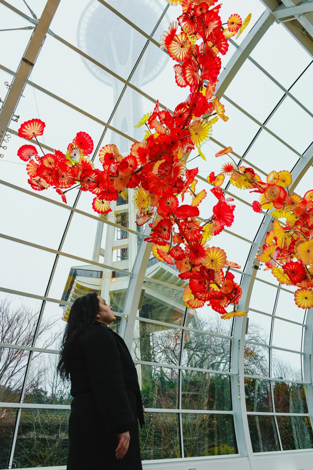 Photo from The Chihuly Garden and Glass Exhibit left us in awe and gave us a newfound appreciation for glass as an…, Seattle, WA