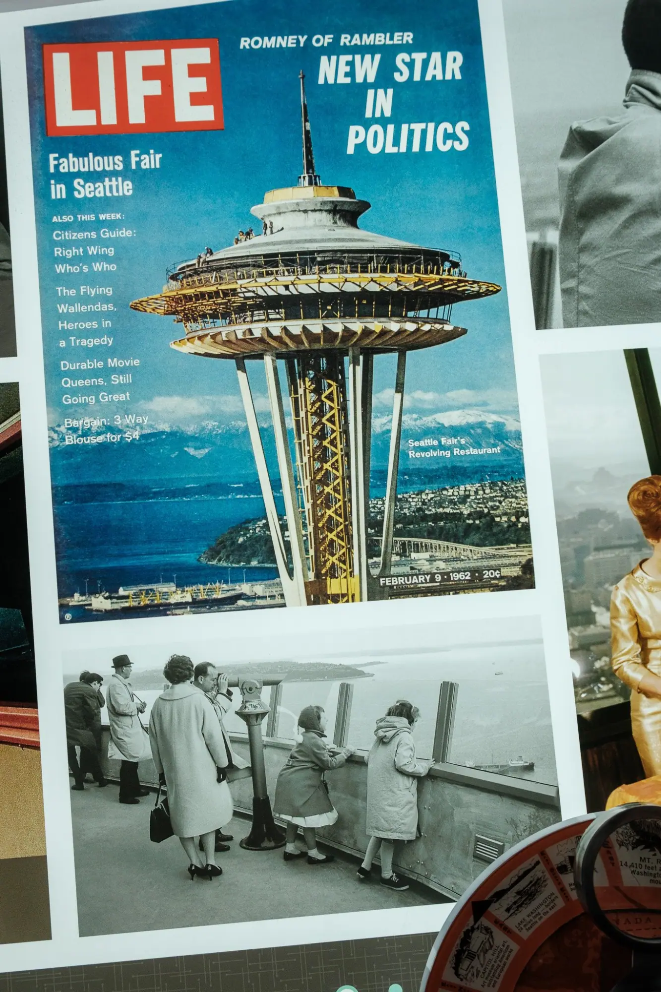 Photo from The Space Needle’s rotating floor, combined with its breathtaking views, made for a once-in-a-lifetime…, Seattle, WA