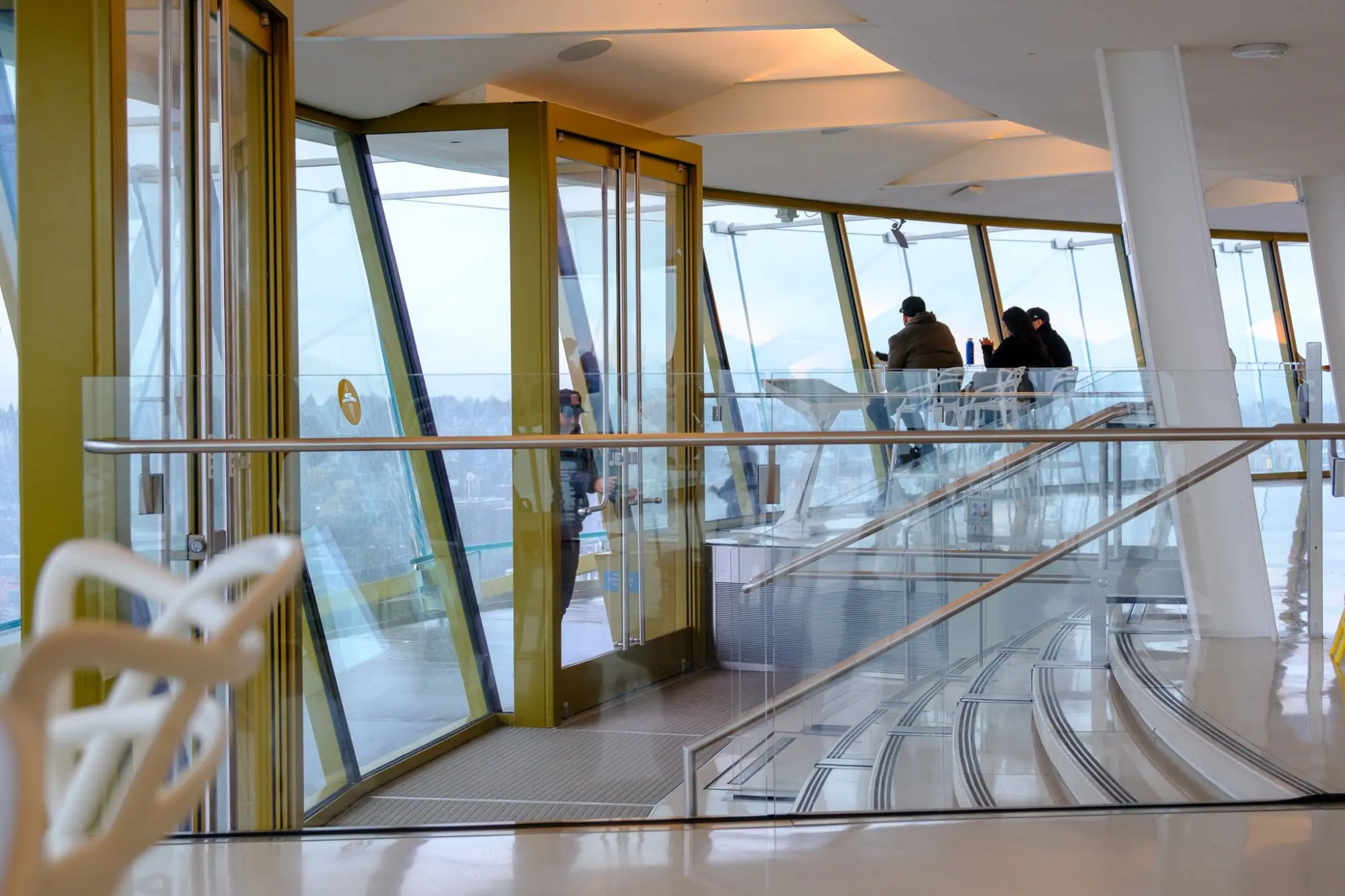 Photo from The Space Needle’s rotating floor, combined with its breathtaking views, made for a once-in-a-lifetime…, Seattle, WA